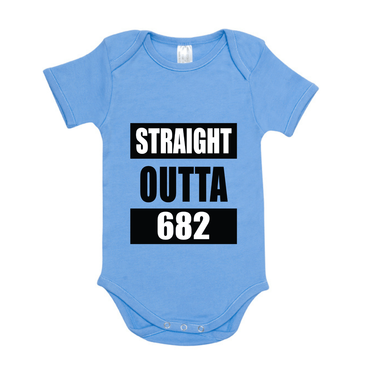 STRAIGHT OUTTA 682 | ORGANIC COTTON ONESIE - Stick N It