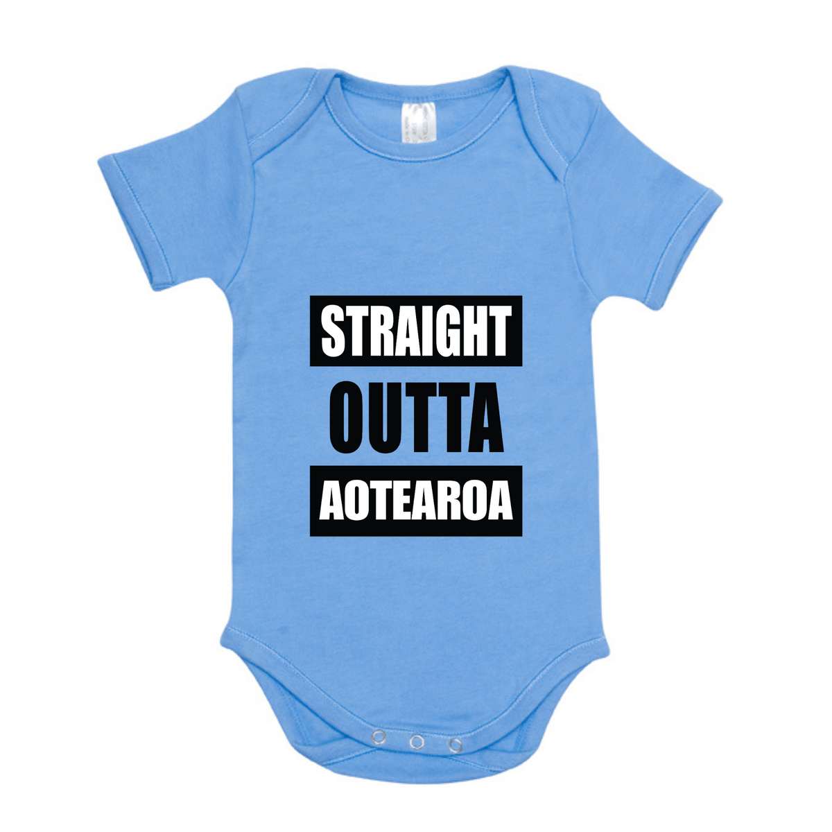 STRAIGHT OUTTA AOTEAROA | ORGANIC COTTON ONESIE - Stick N It