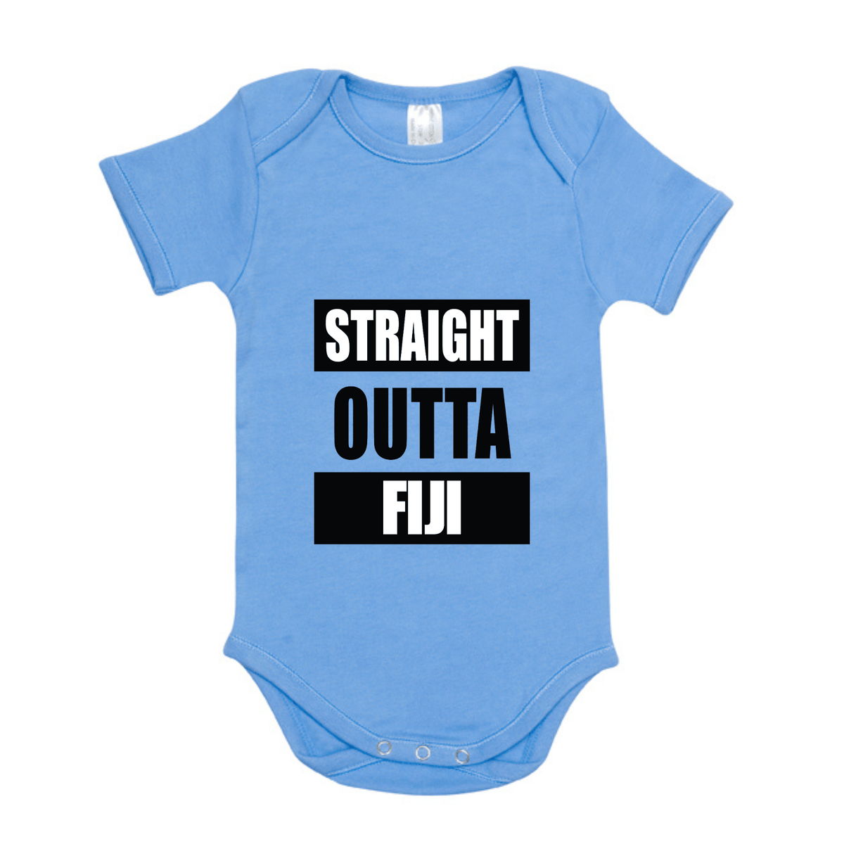 STRAIGHT OUTTA FIJI | ORGANIC COTTON ONESIE - Stick N It