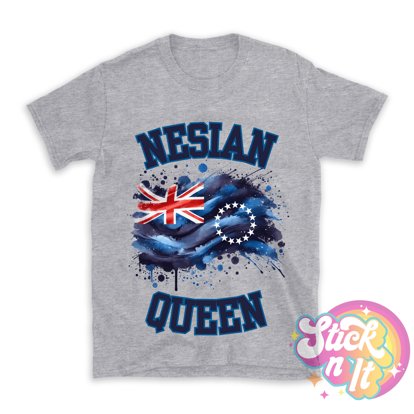 COOK ISLANDS NESIAN QUEEN SHIRT - Stick N It