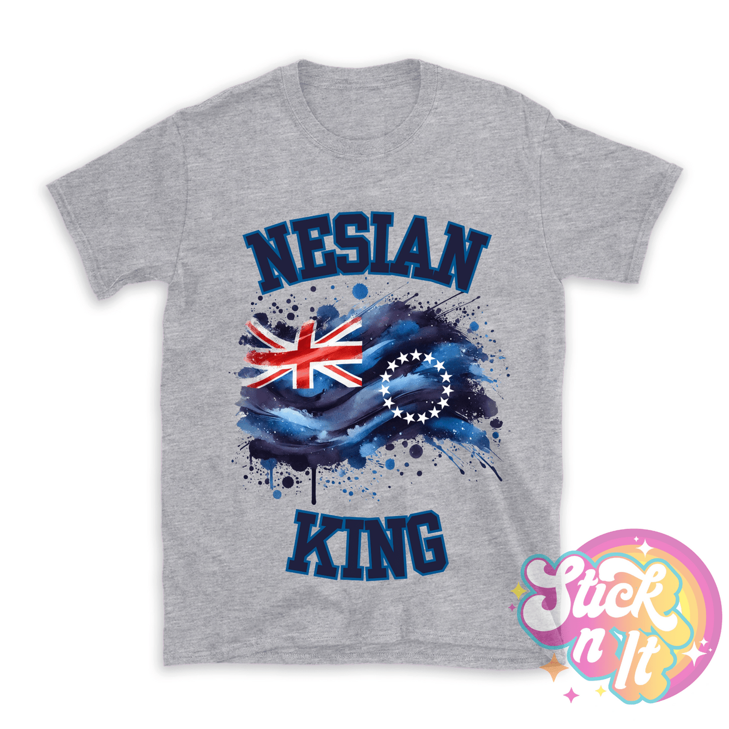 COOK ISLANDS NESIAN KING SHIRT - Stick N It