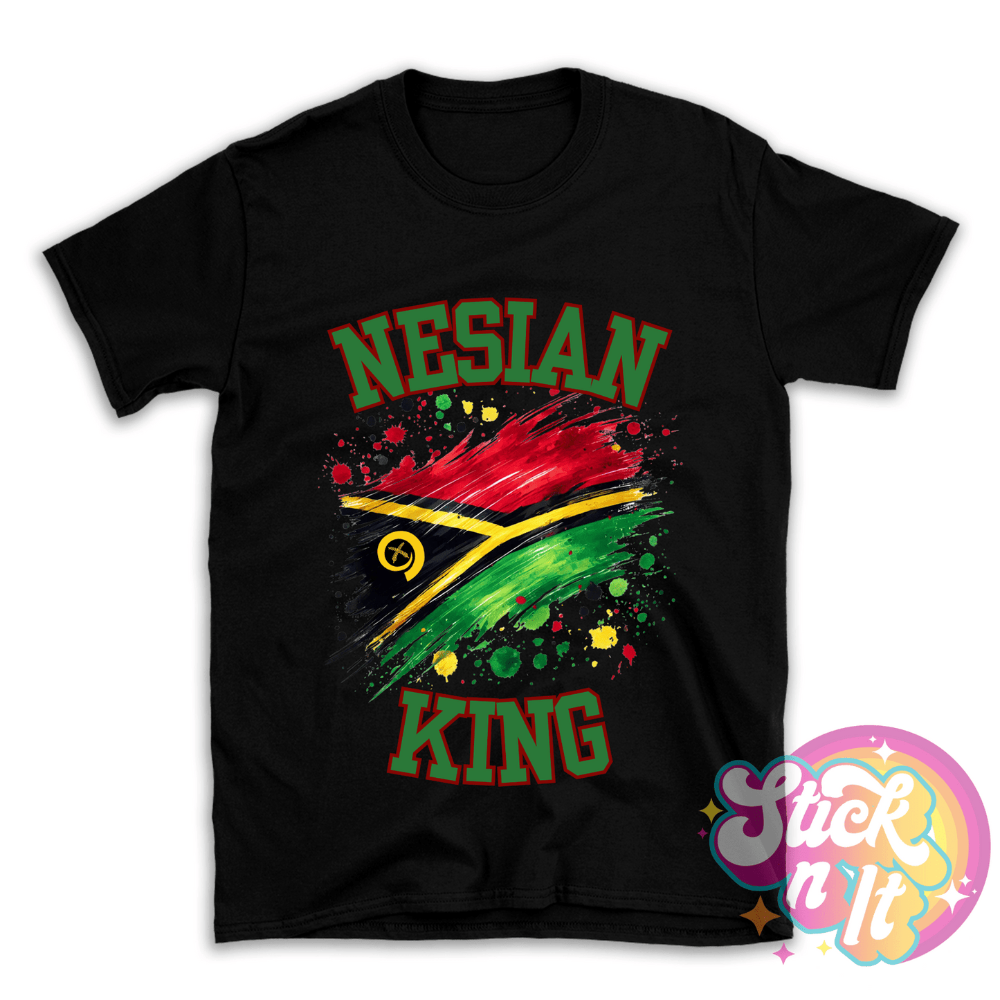 VANUATU NESIAN KING SHIRT - Stick N It