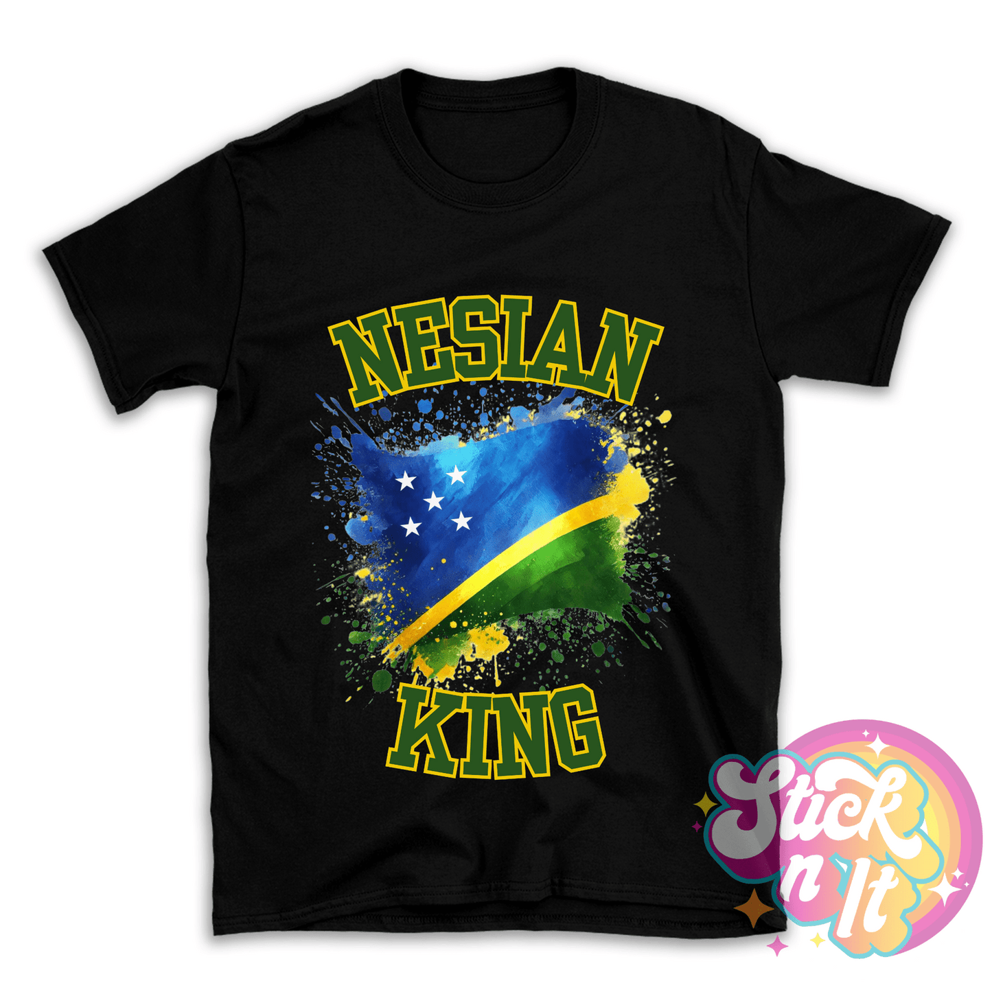 SOLOMON ISLANDS NESIAN KING SHIRT - Stick N It