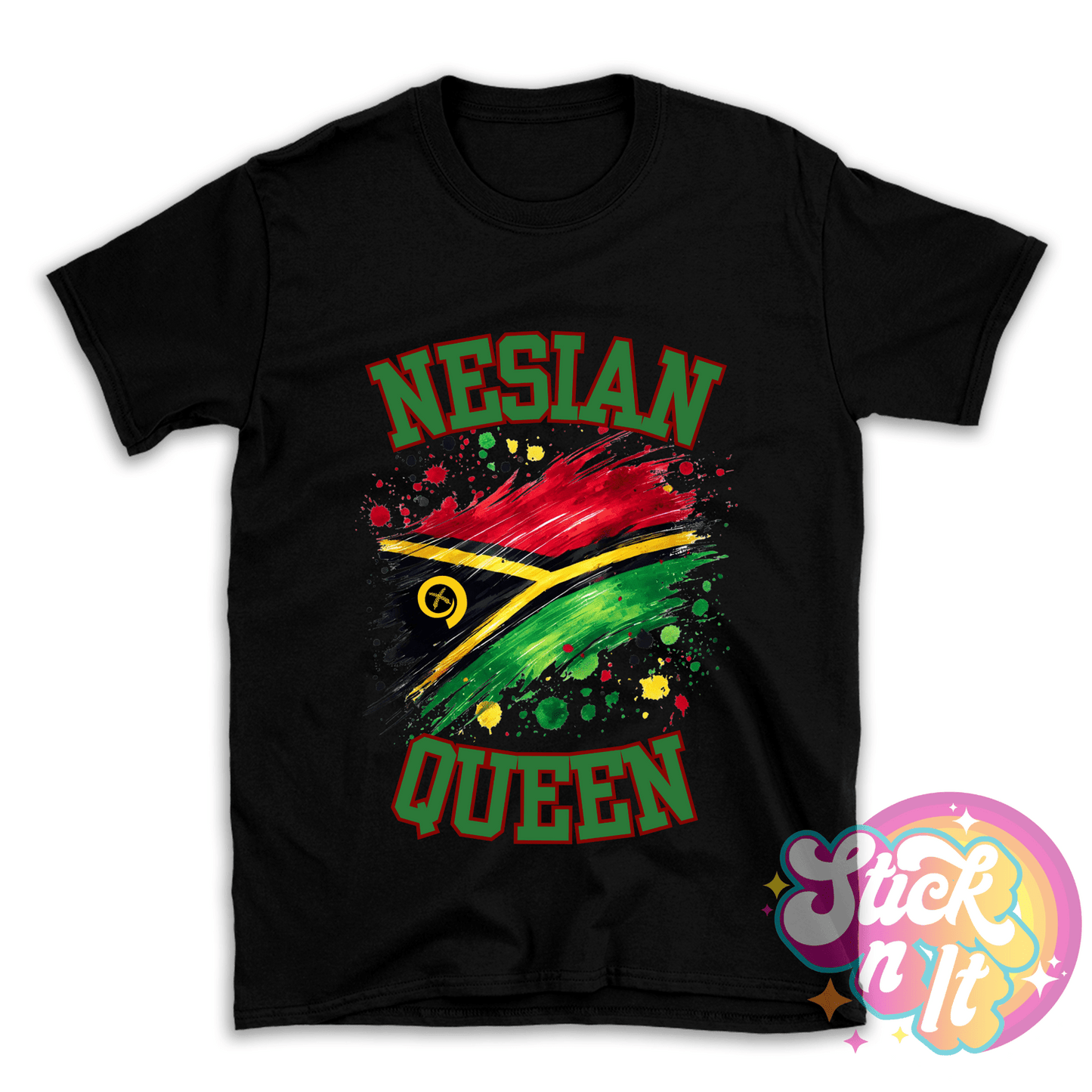 VANUATU NESIAN QUEEN SHIRT - Stick N It