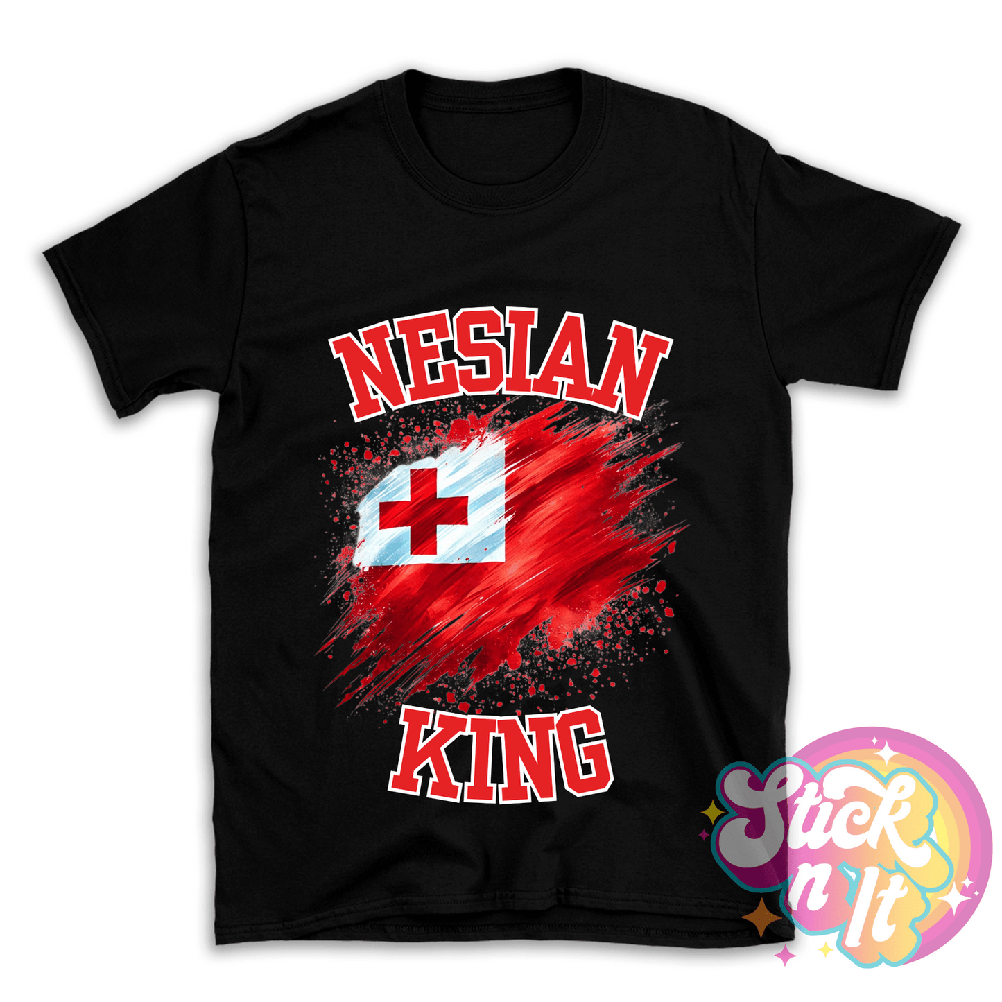 TONGA NESIAN KING SHIRT - Stick N It