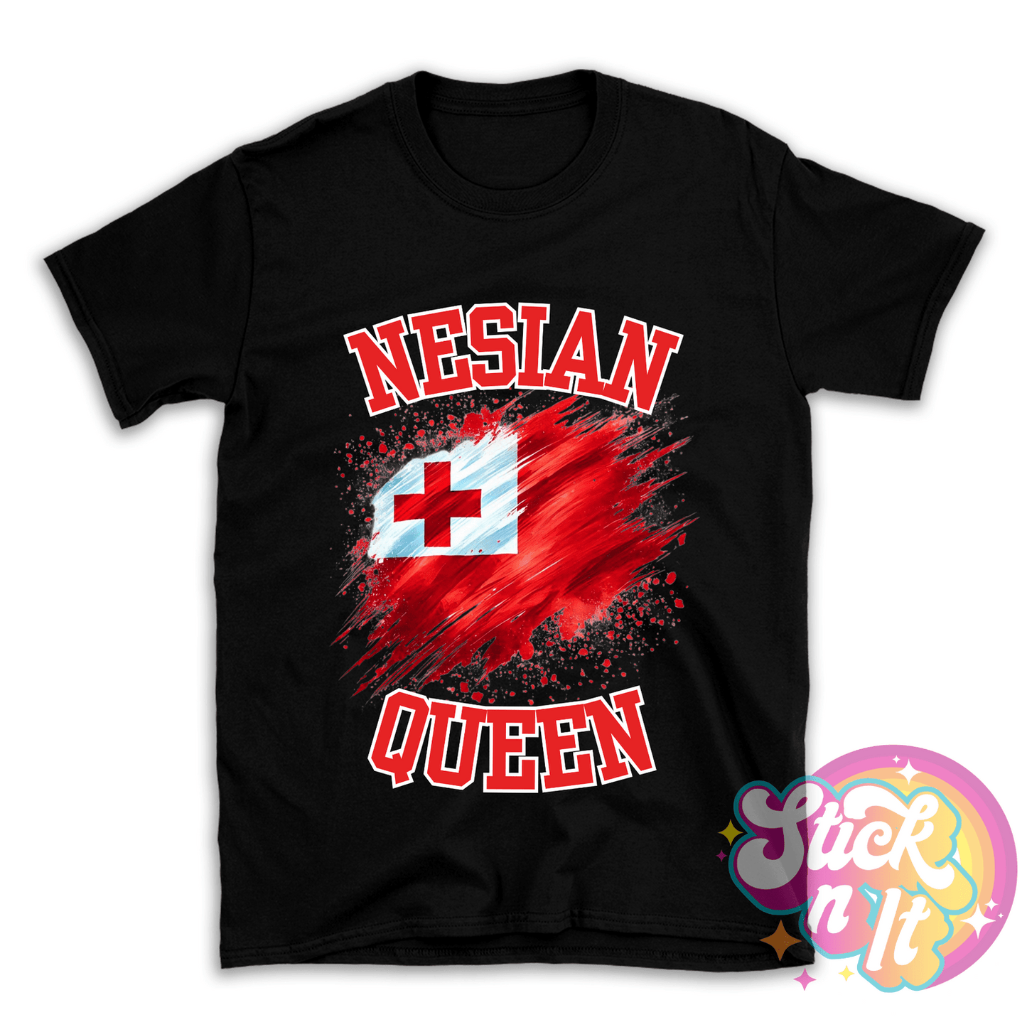 TONGA NESIAN QUEEN SHIRT - Stick N It