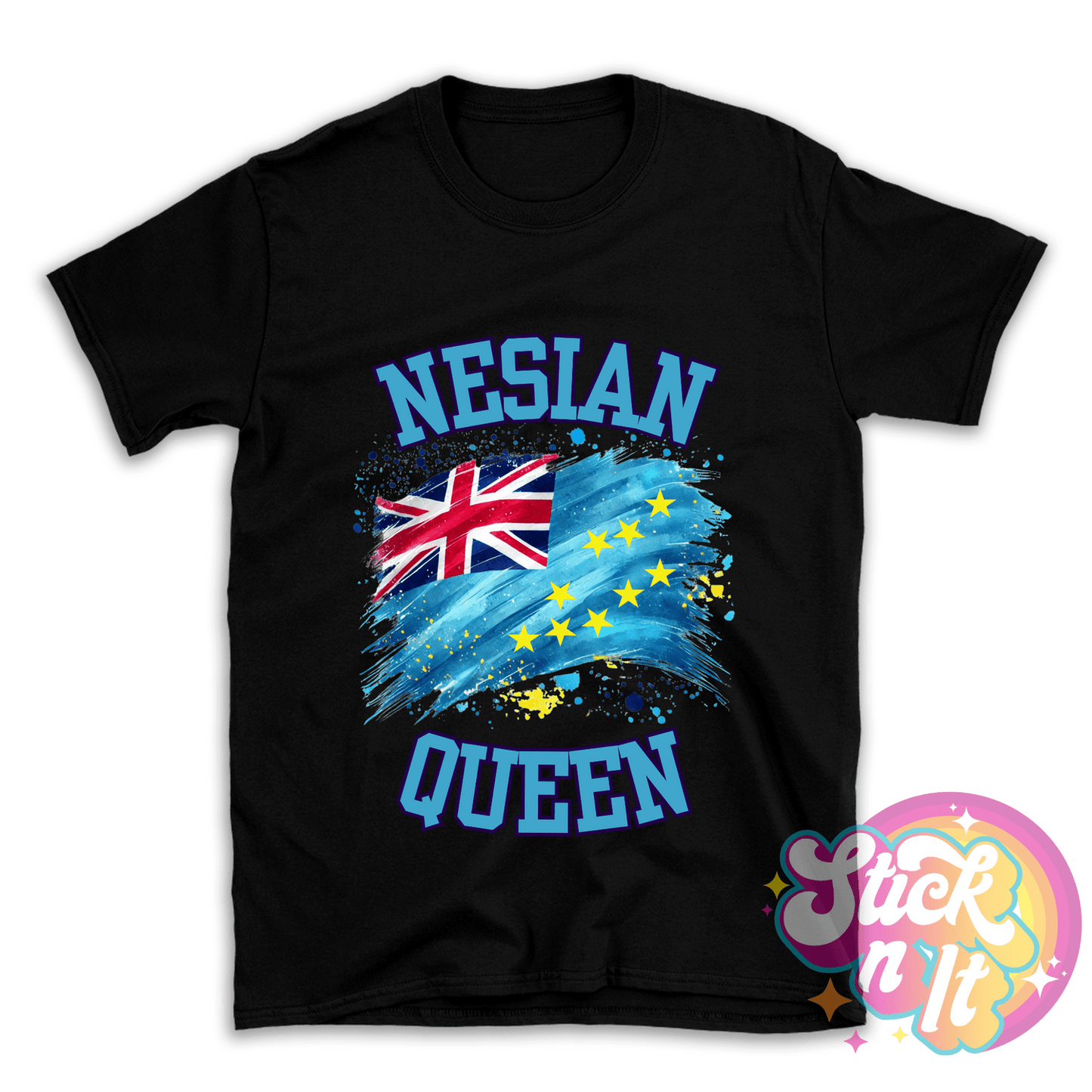 TUVALU NESIAN QUEEN SHIRT - Stick N It