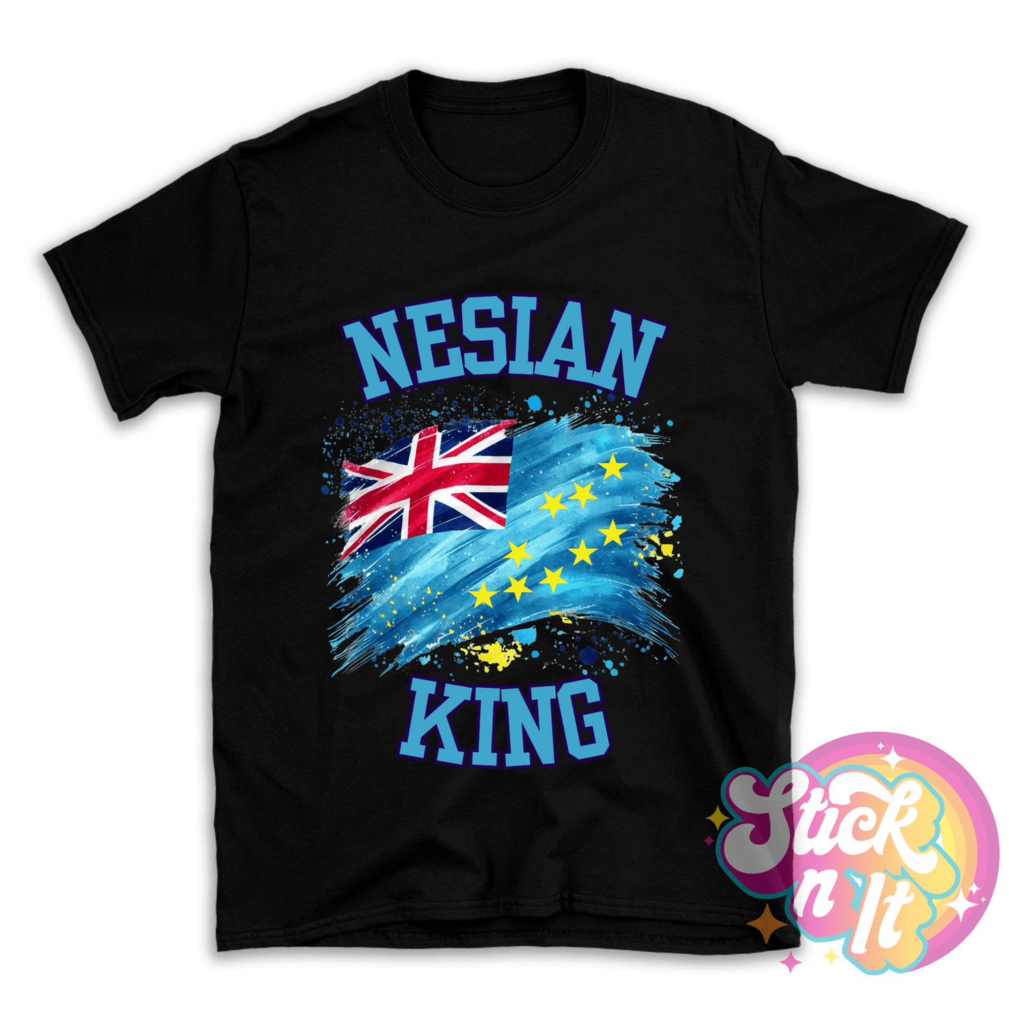 TUVALU NESIAN KING SHIRT - Stick N It