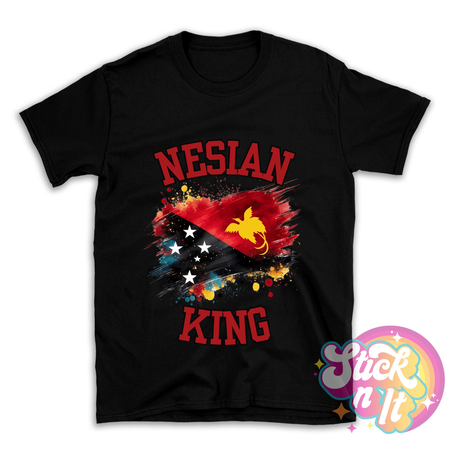 PAPUA NEW GUINEA NESIAN KING SHIRT - Stick N It