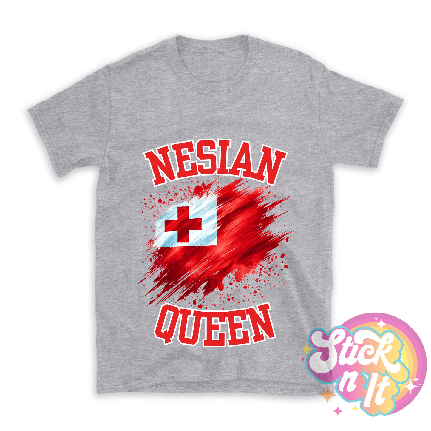 TONGA NESIAN QUEEN SHIRT - Stick N It