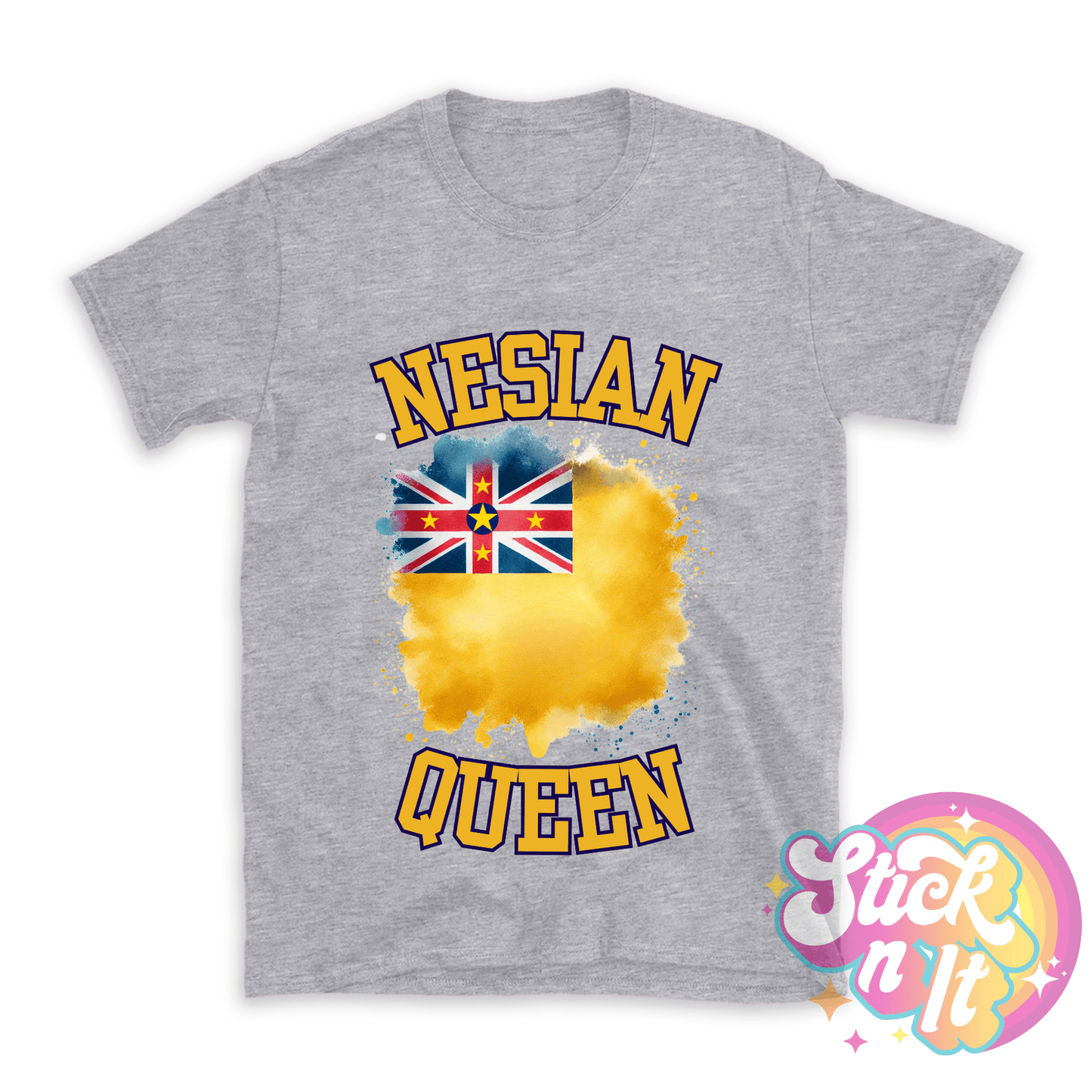 NIUE NESIAN QUEEN SHIRT - Stick N It