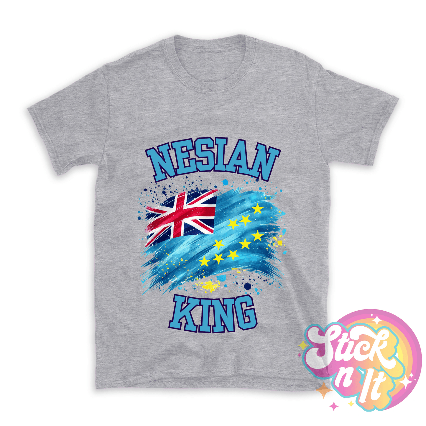 TUVALU NESIAN KING SHIRT - Stick N It