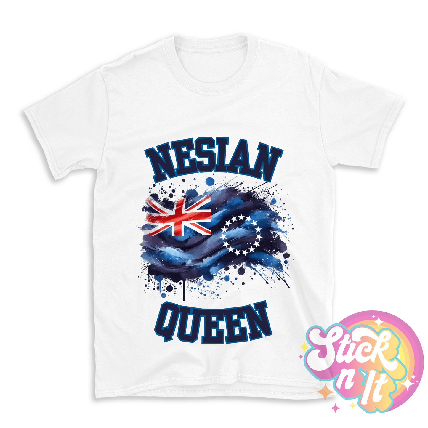 COOK ISLANDS NESIAN QUEEN SHIRT - Stick N It