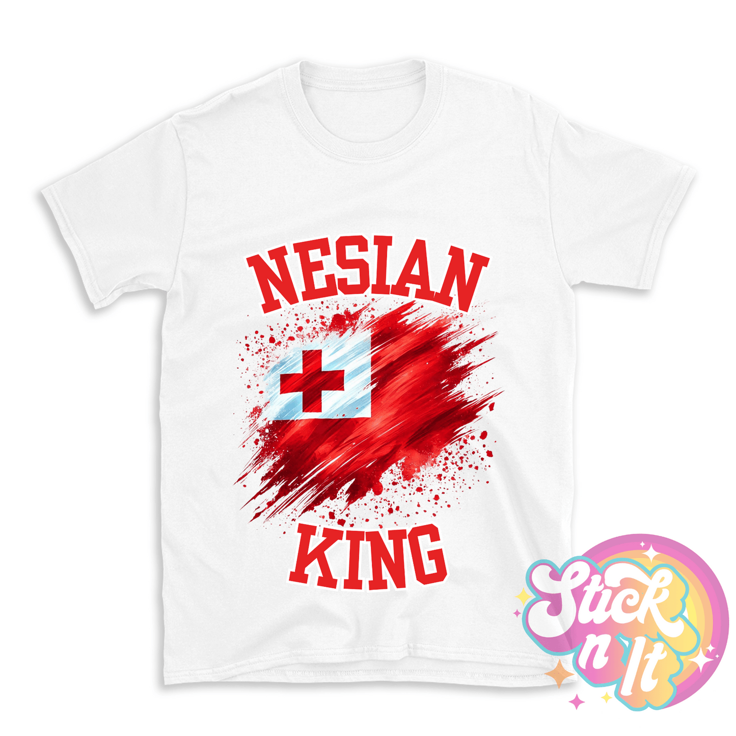 TONGA NESIAN KING SHIRT - Stick N It