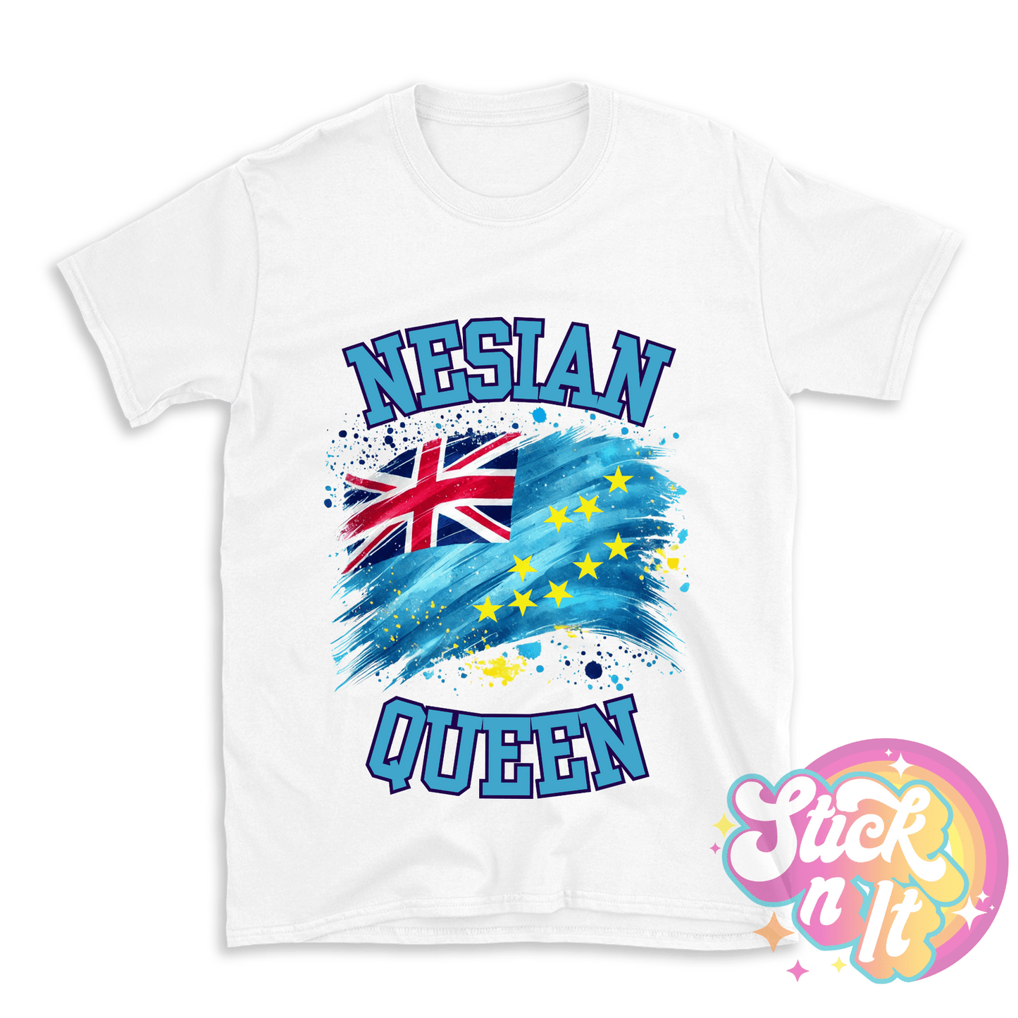TUVALU NESIAN QUEEN SHIRT - Stick N It