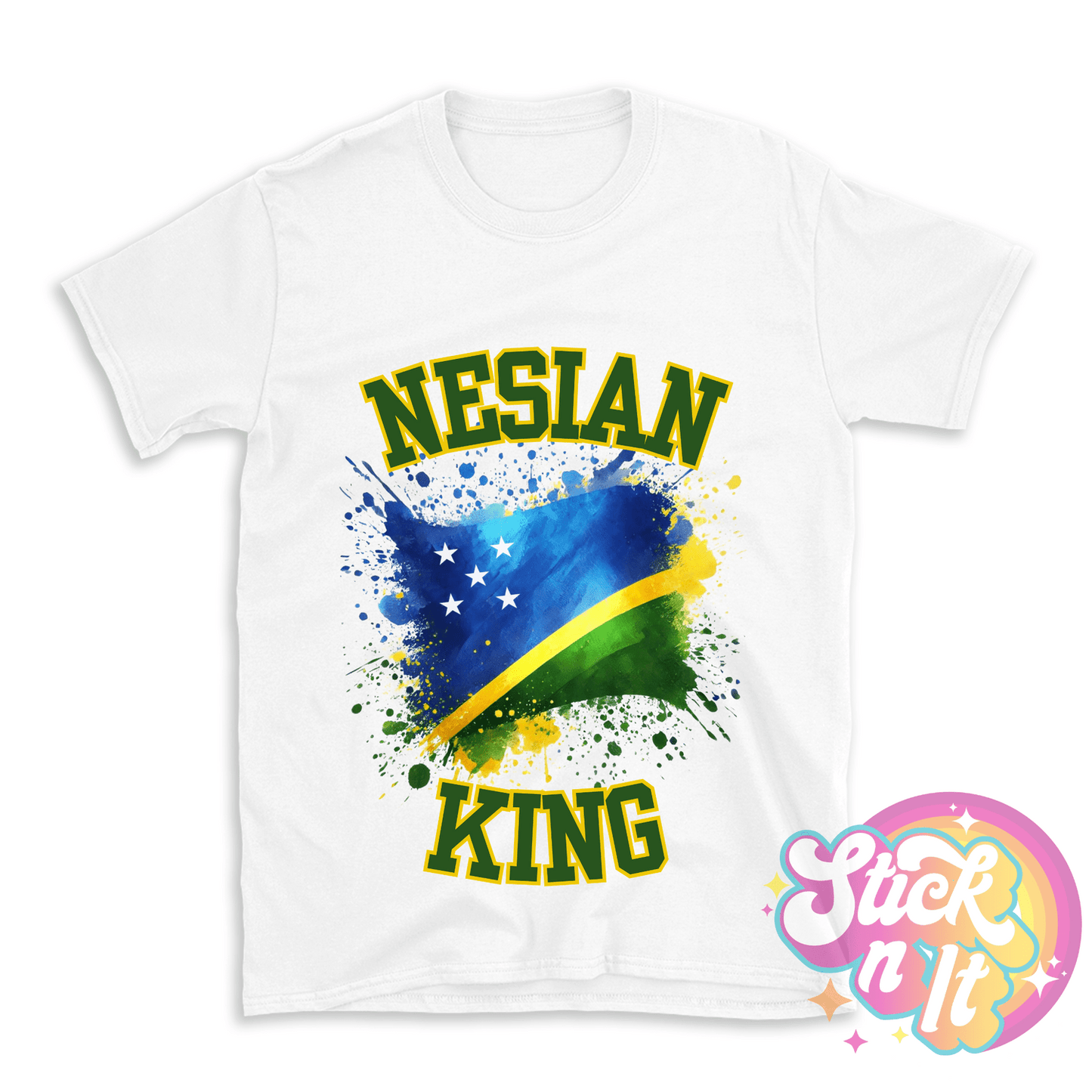 SOLOMON ISLANDS NESIAN KING SHIRT - Stick N It
