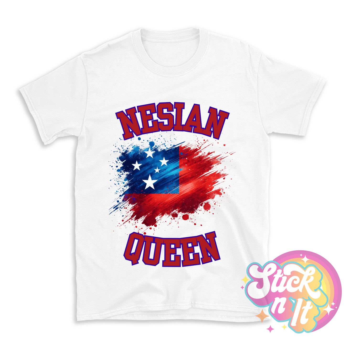 SAMOA NESIAN QUEEN SHIRT - Stick N It