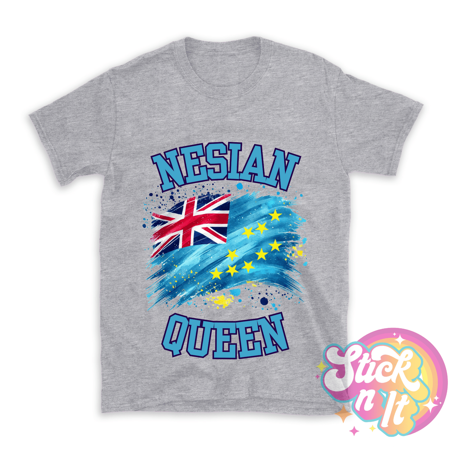 TUVALU NESIAN QUEEN SHIRT - Stick N It
