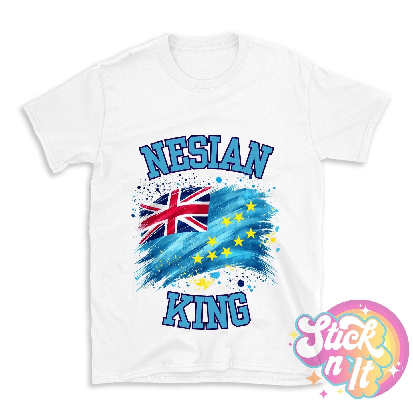 TUVALU NESIAN KING SHIRT - Stick N It