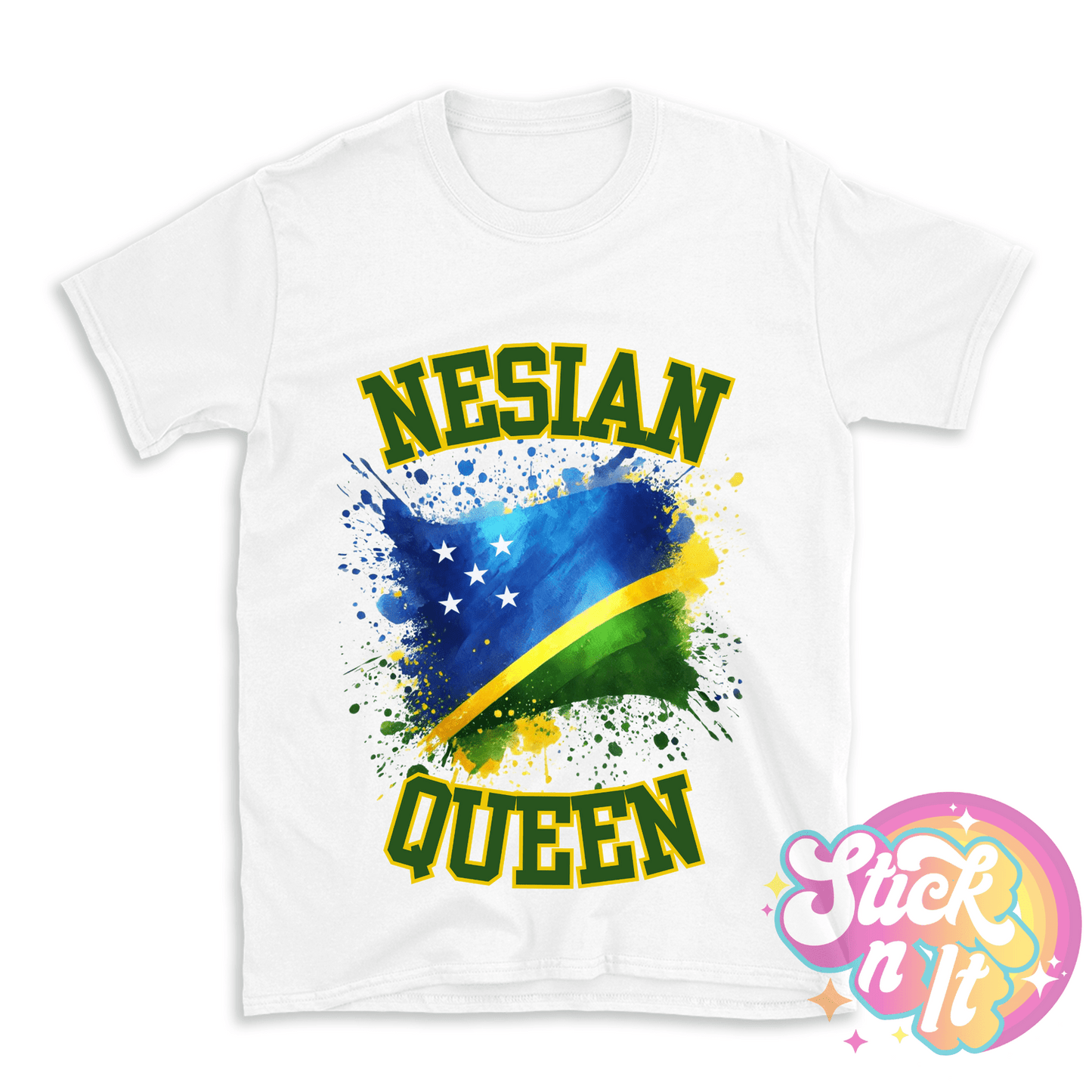 SOLOMON ISLANDS NESIAN QUEEN SHIRT - Stick N It