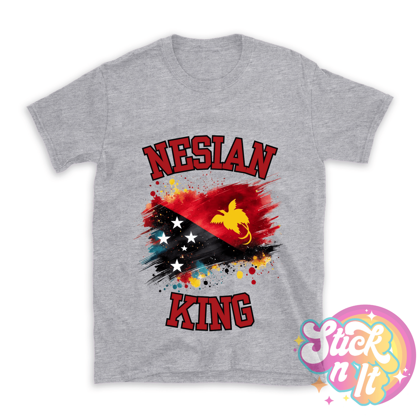 PAPUA NEW GUINEA NESIAN KING SHIRT - Stick N It
