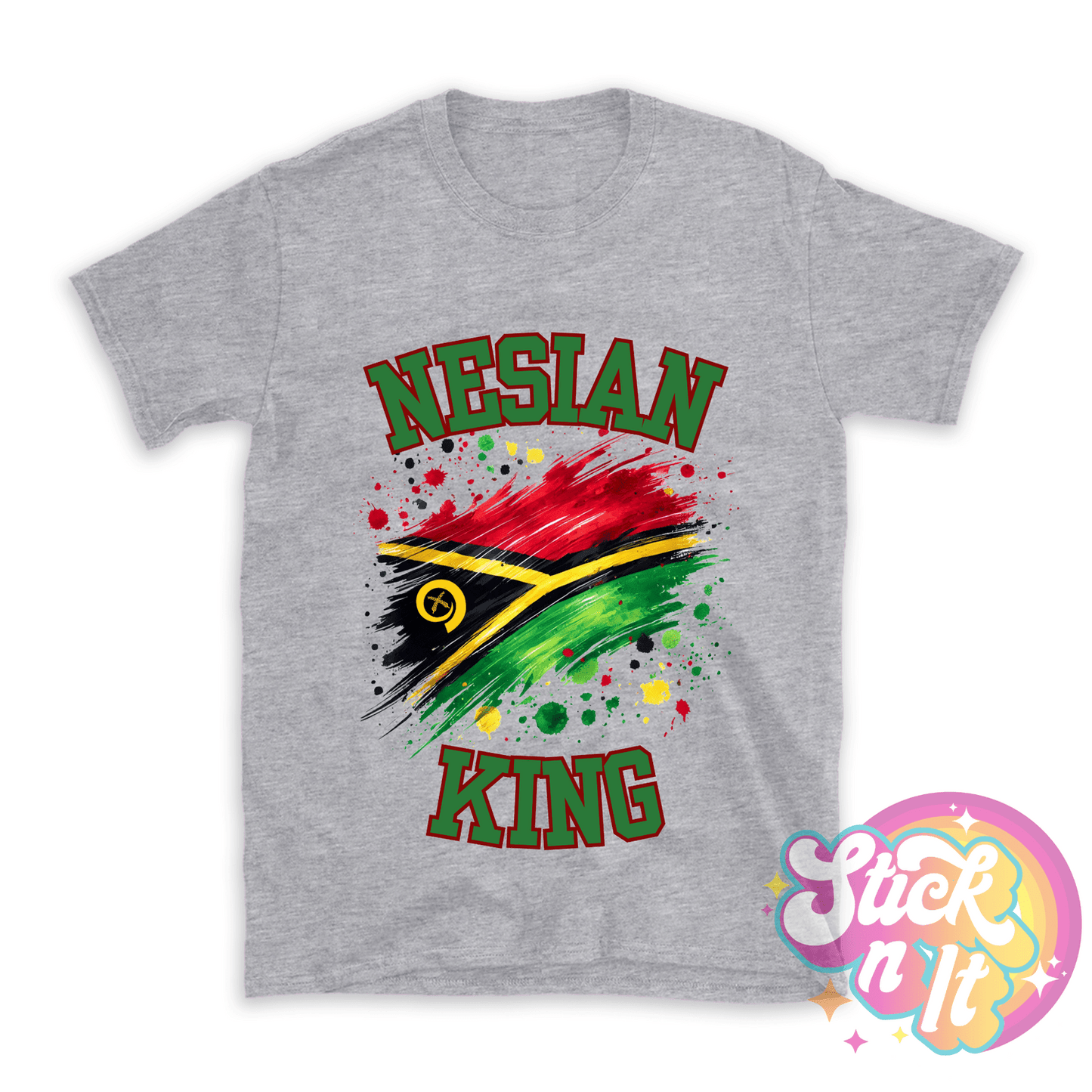 VANUATU NESIAN KING SHIRT - Stick N It
