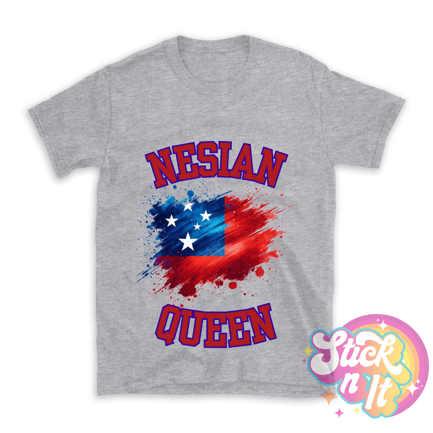 SAMOA NESIAN QUEEN SHIRT - Stick N It
