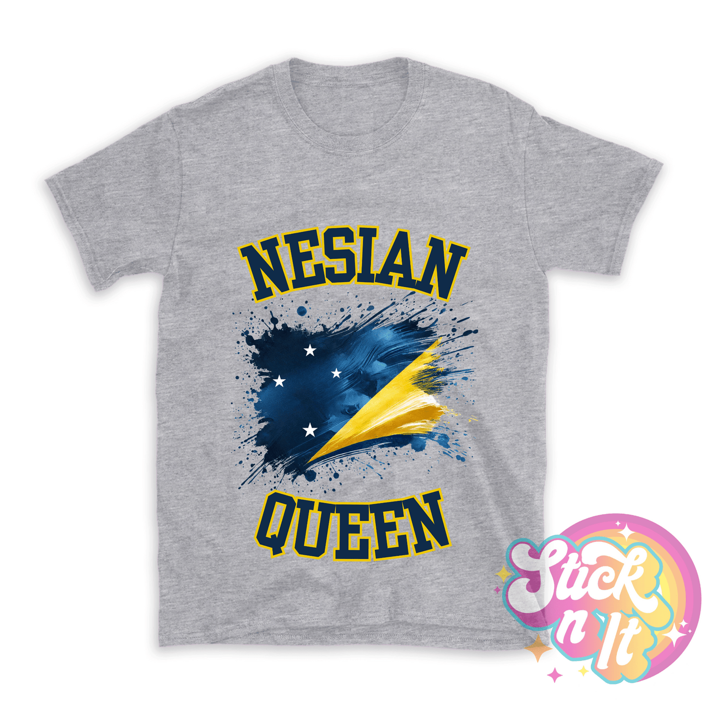 TOKELAU NESIAN QUEEN SHIRT - Stick N It