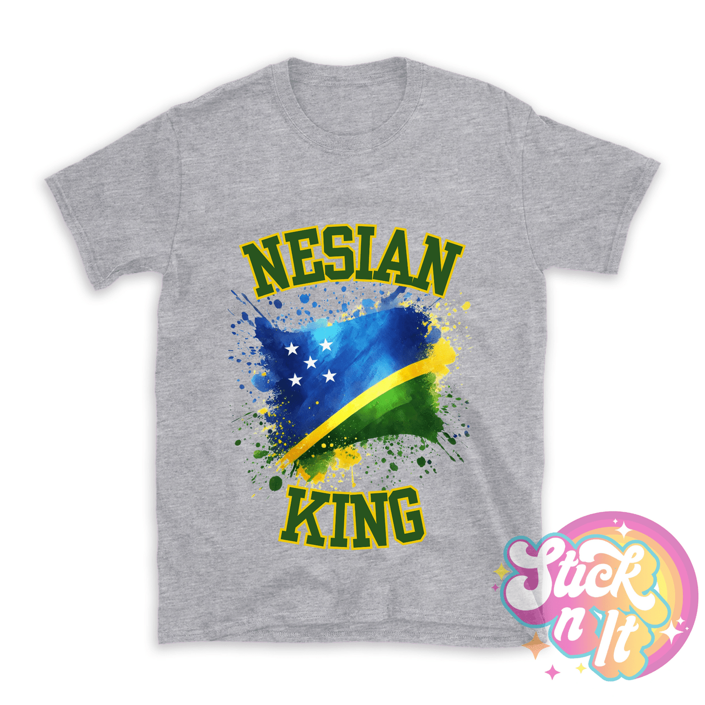 SOLOMON ISLANDS NESIAN KING SHIRT - Stick N It