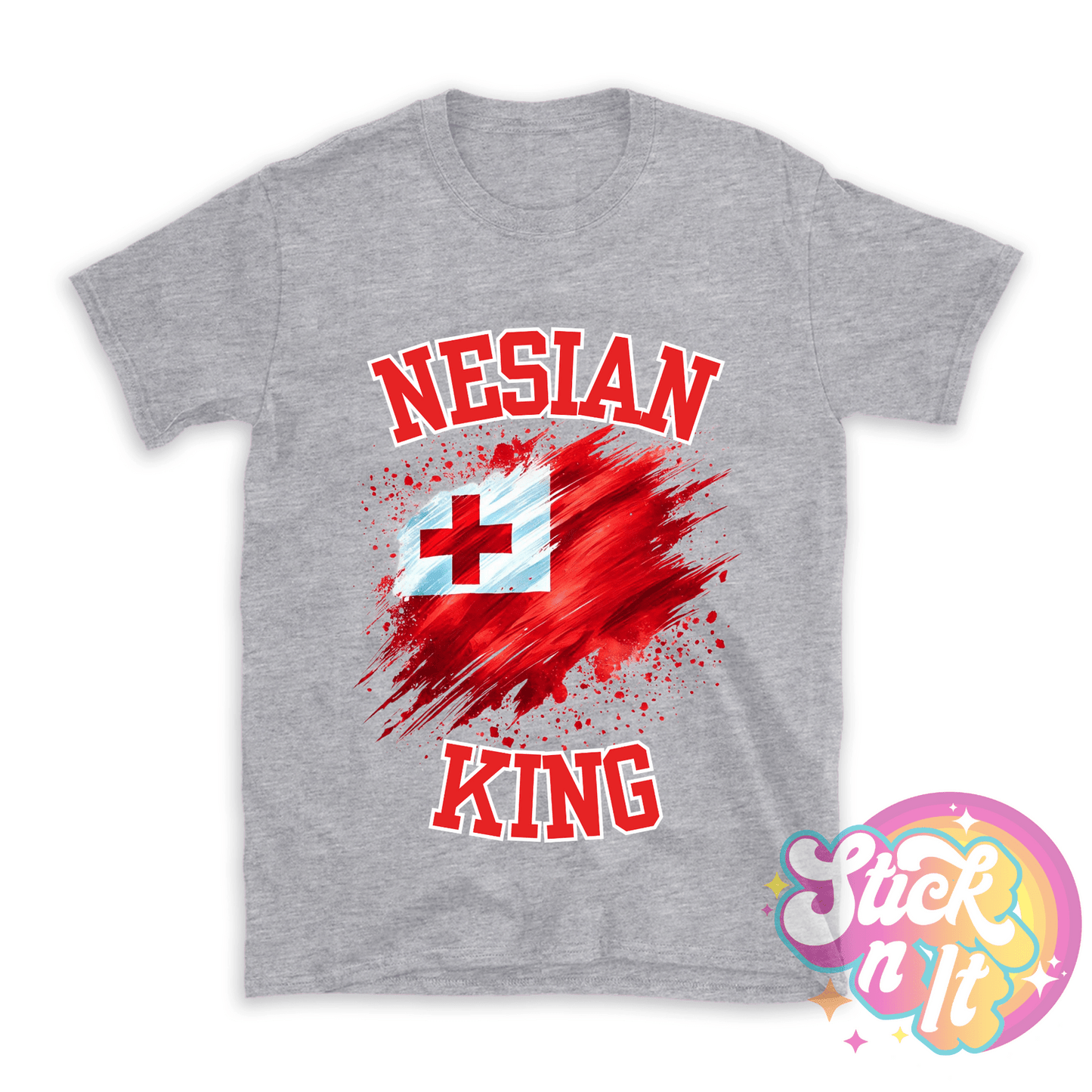 TONGA NESIAN KING SHIRT - Stick N It