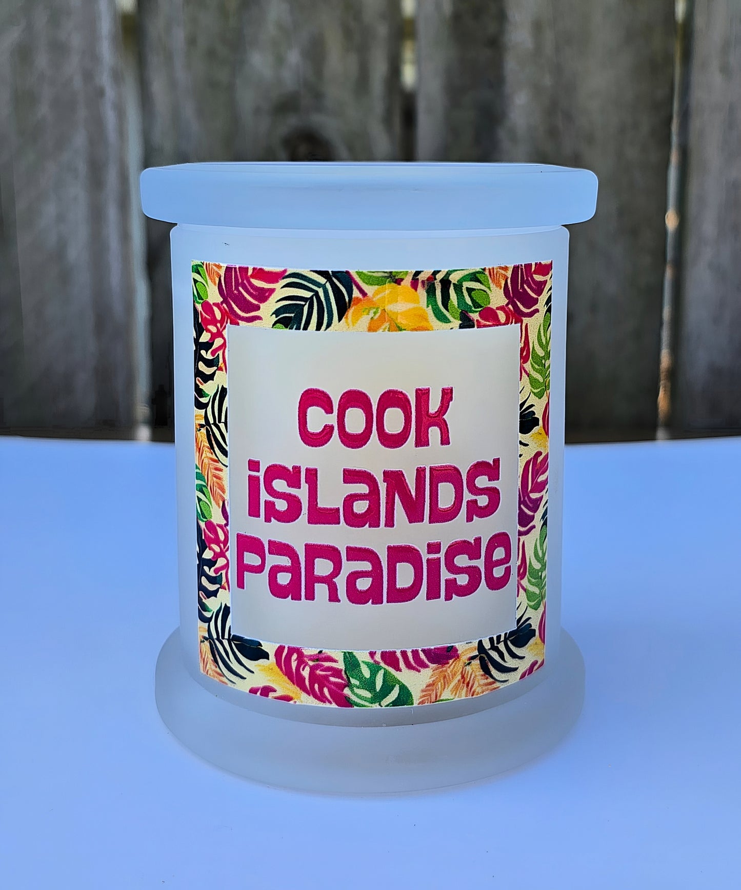 COOK ISLANDS PARADISE CANDLE - Stick N It