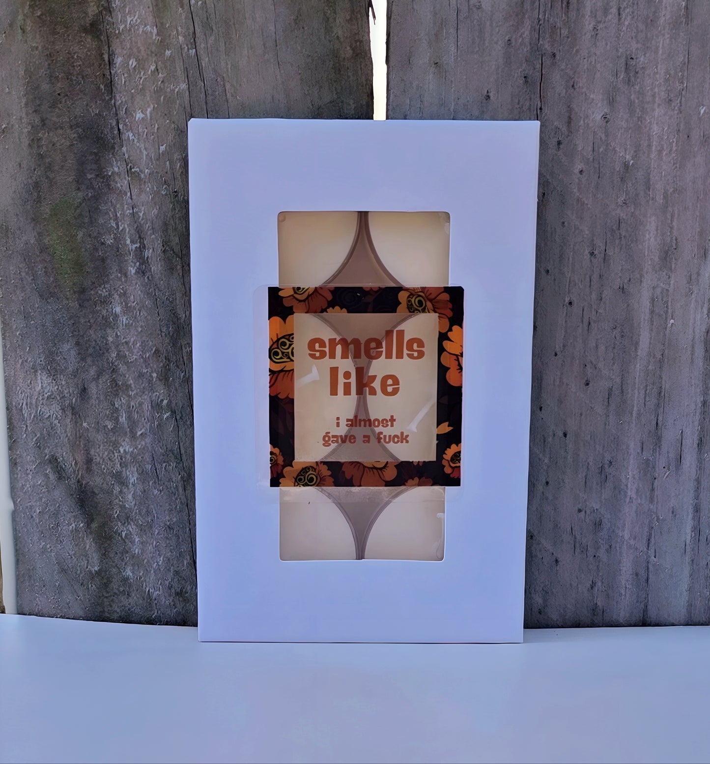 ALMOST GAVE A FUCK FRAGRANCED TEALIGHTS - Stick N It