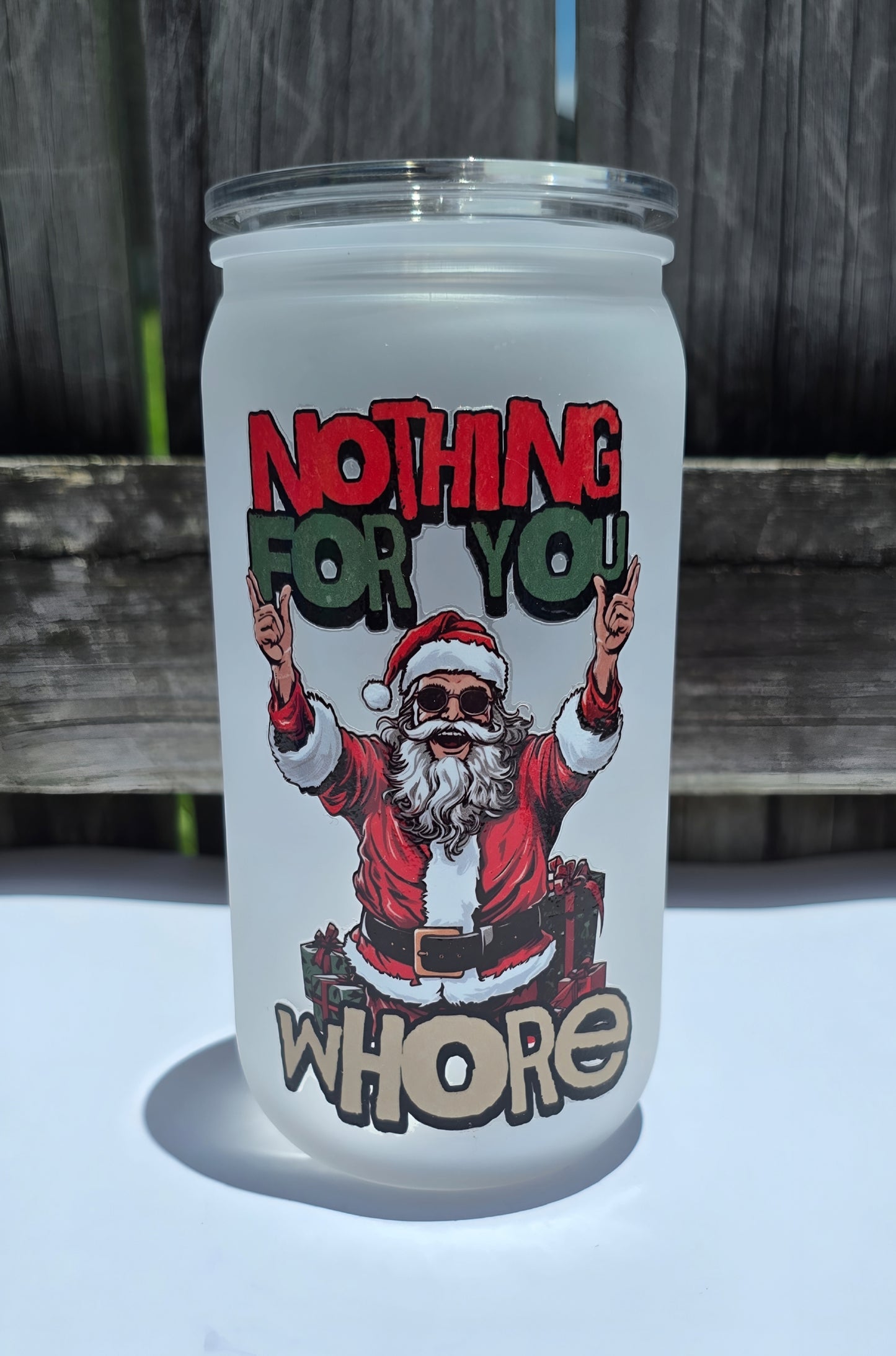 CHRISTMAS ACRYLIC CUPS (ADULTS ONLY) - Stick N It