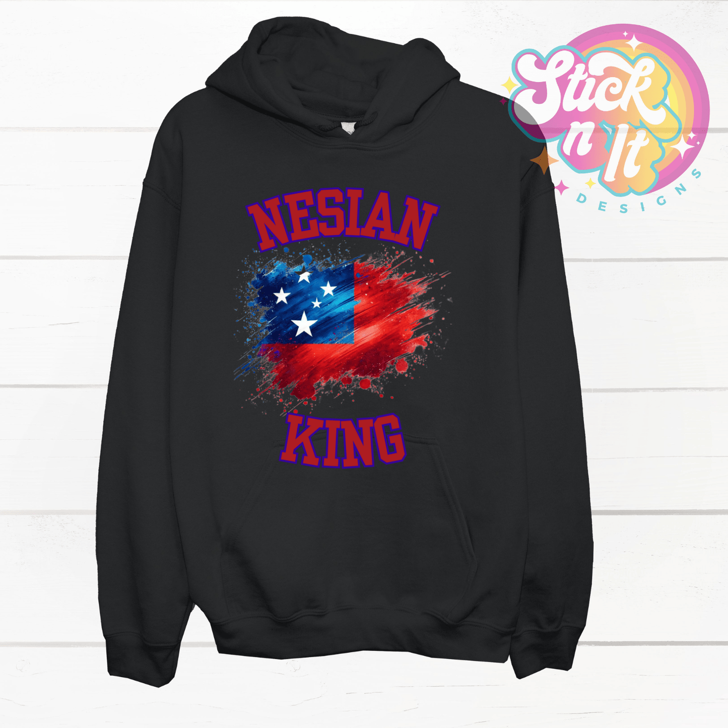 SAMOAN NESIAN KING HOODIE - Stick N It