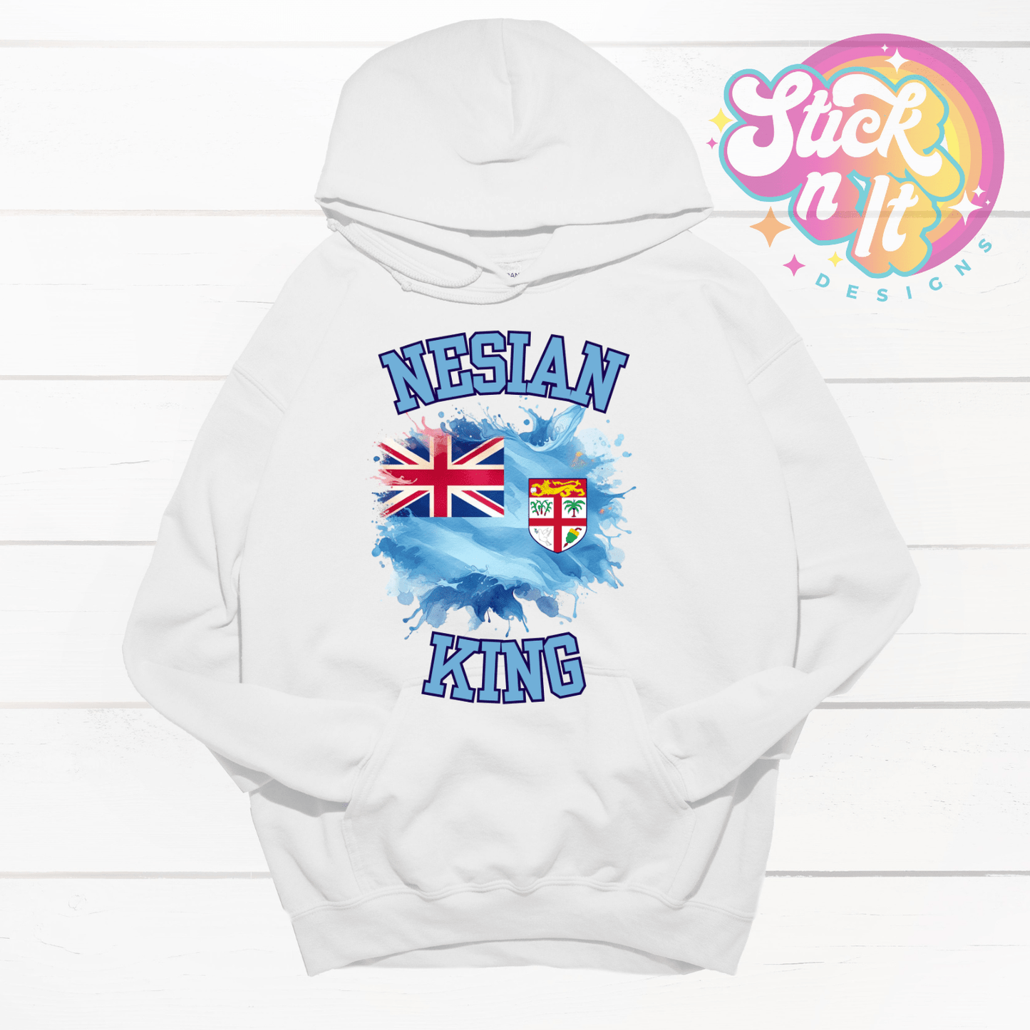 FIJI NESIAN KING HOODIE - Stick N It