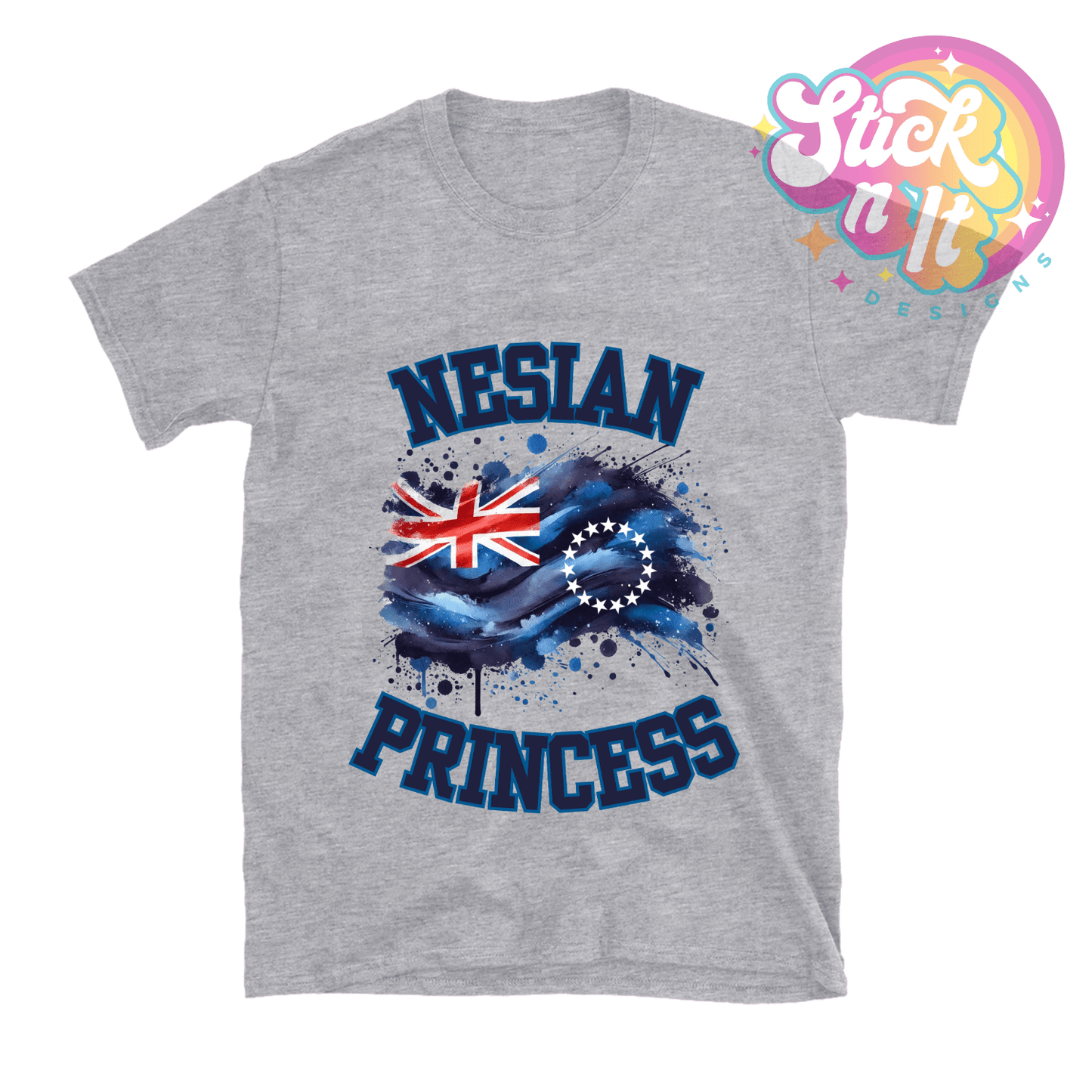 COOK ISANDS NESIAN PRINCESS SHIRT - Stick N It
