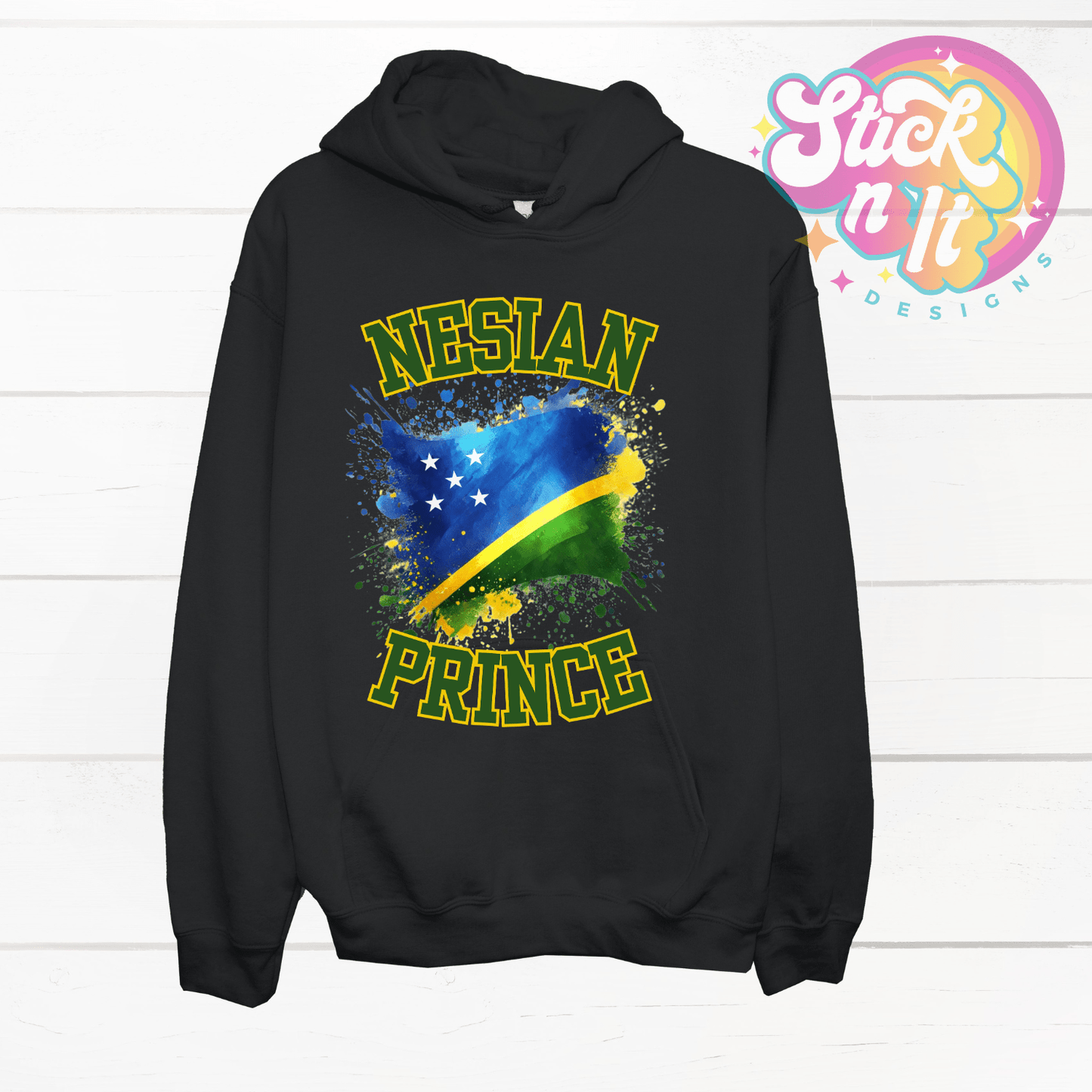 SOLOMON ISLANDS NESIAN PRINCE HOODIE - Stick N It