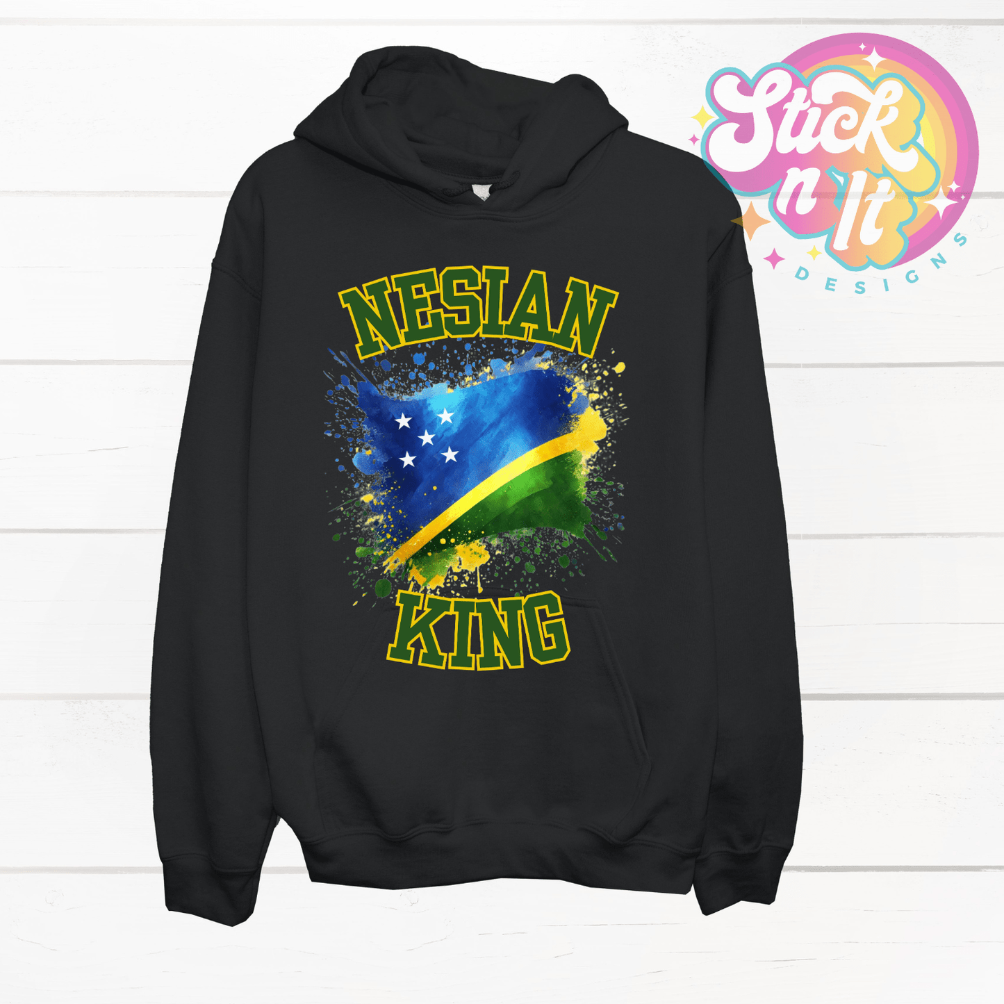 SOLOMON ISLANDS NESIAN KING HOODIE - Stick N It