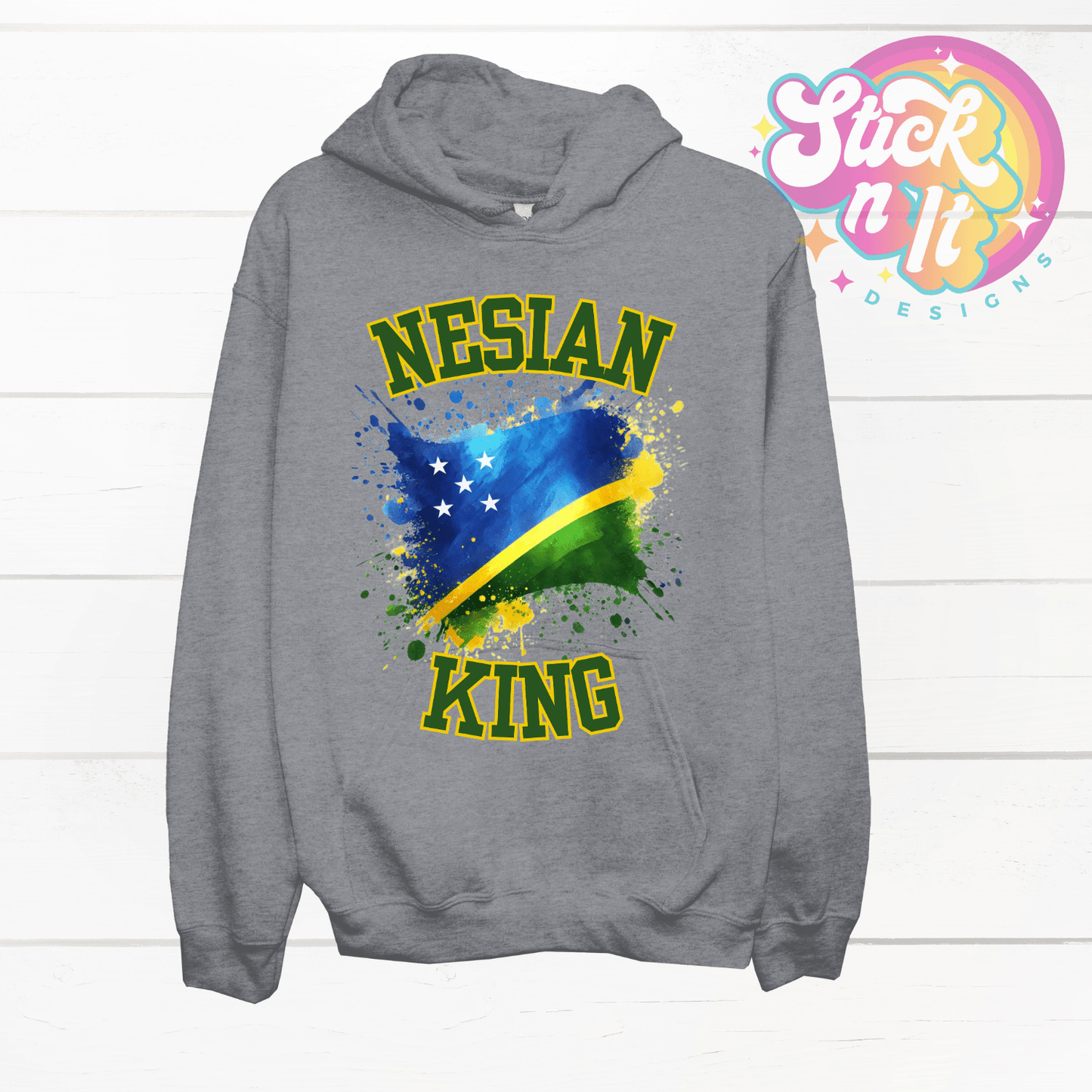 SOLOMON ISLANDS NESIAN KING HOODIE - Stick N It