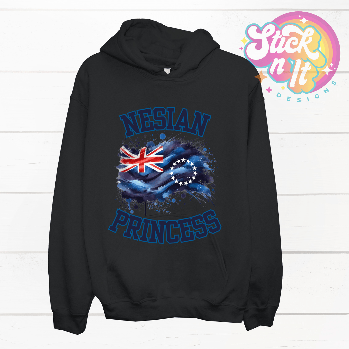 COOK ISLANDS NESIAN PRINCESS HOODIE - Stick N It