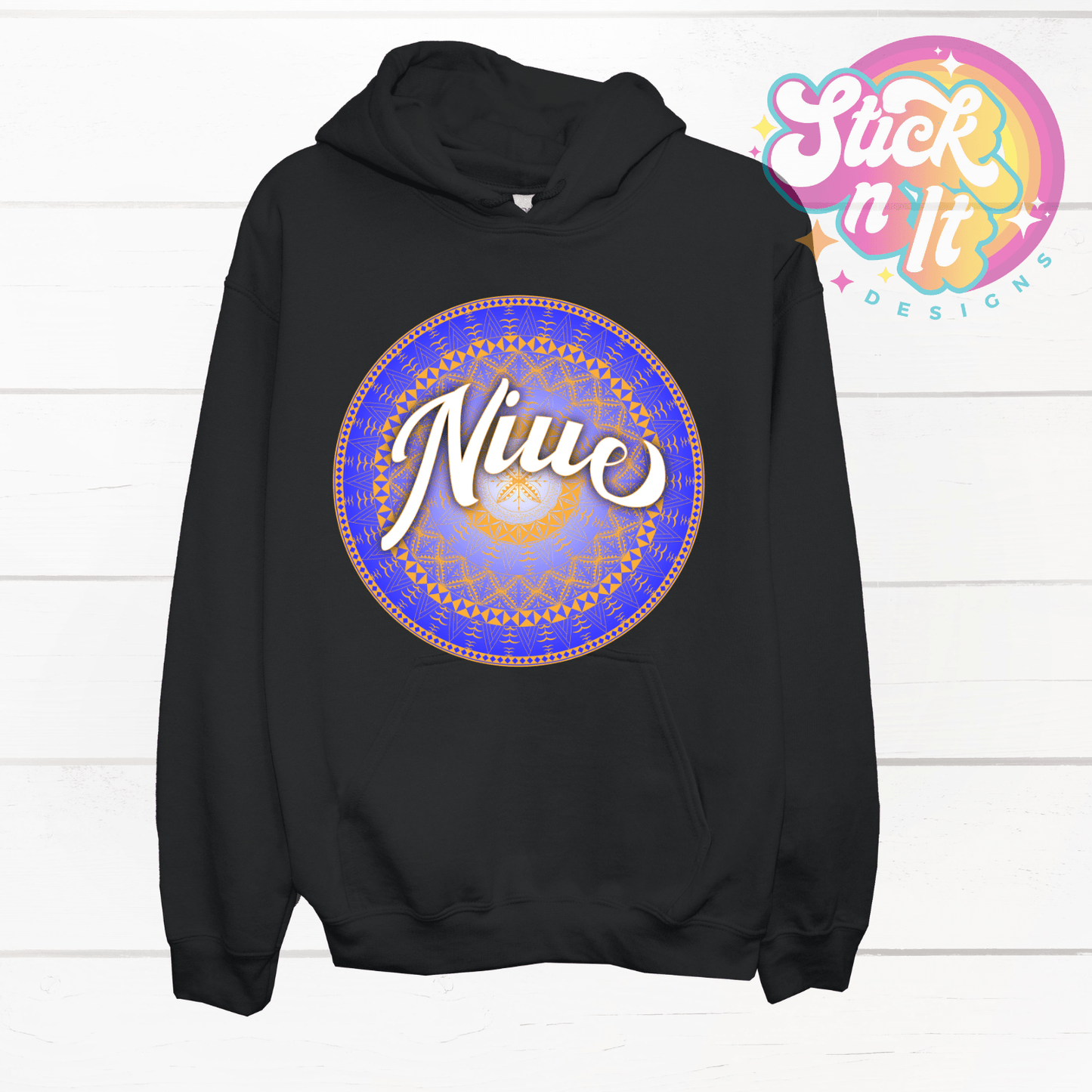 NIUE HOODIE PURPLE - Stick N It