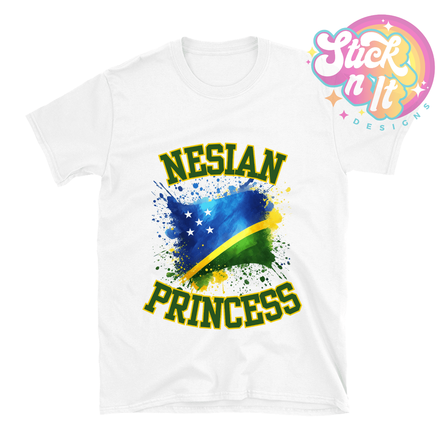 SOLOMON ISLANDS NESIAN PRINCESS SHIRT - Stick N It