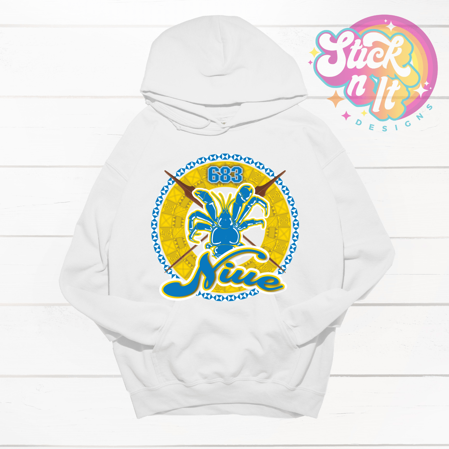 NIUE HOODIE | 683 - Stick N It