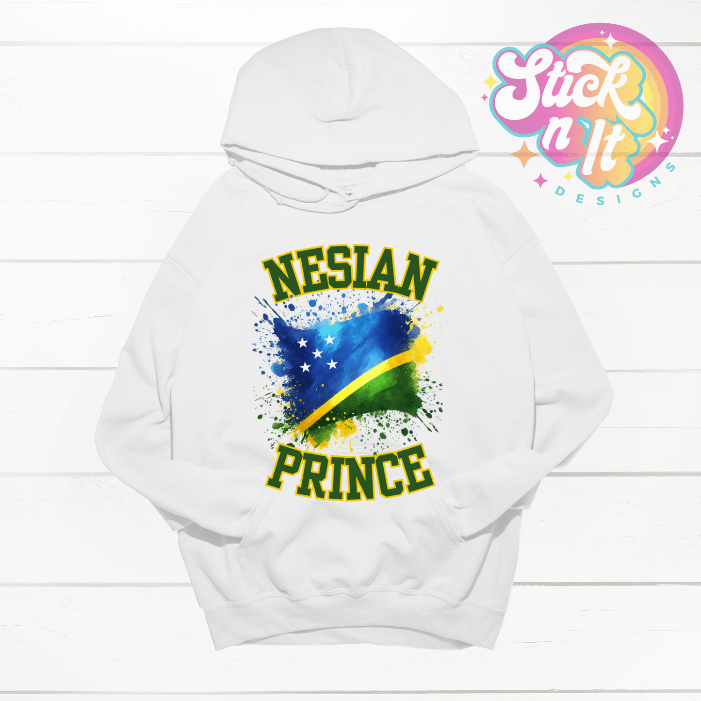 SOLOMON ISLANDS NESIAN PRINCE HOODIE - Stick N It