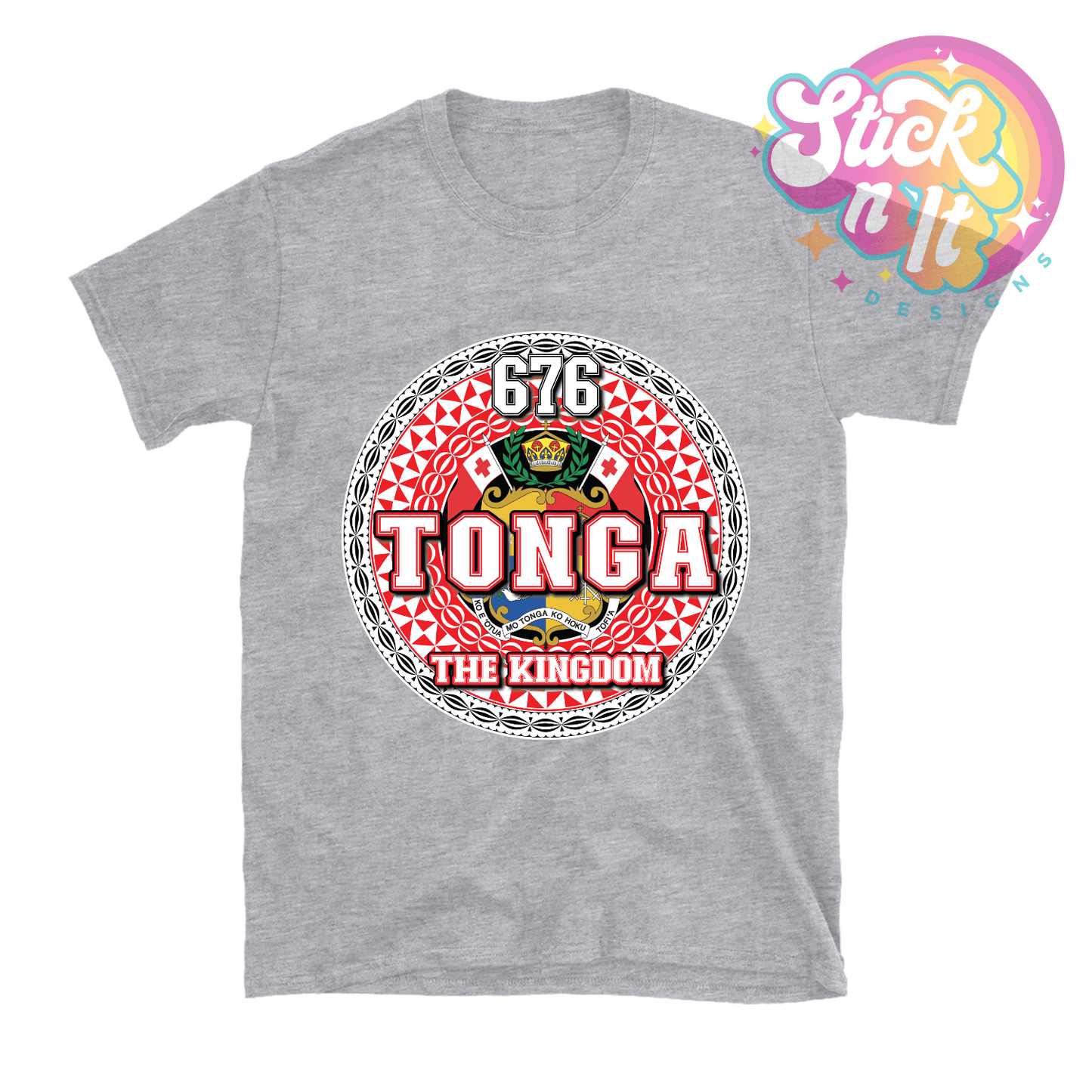 TONGA THE KINGDOM SHIRT - Stick N It