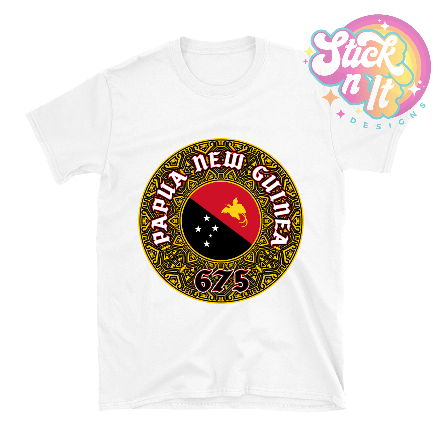 PAPUA NEW GUINEA SHIRT - Stick N It