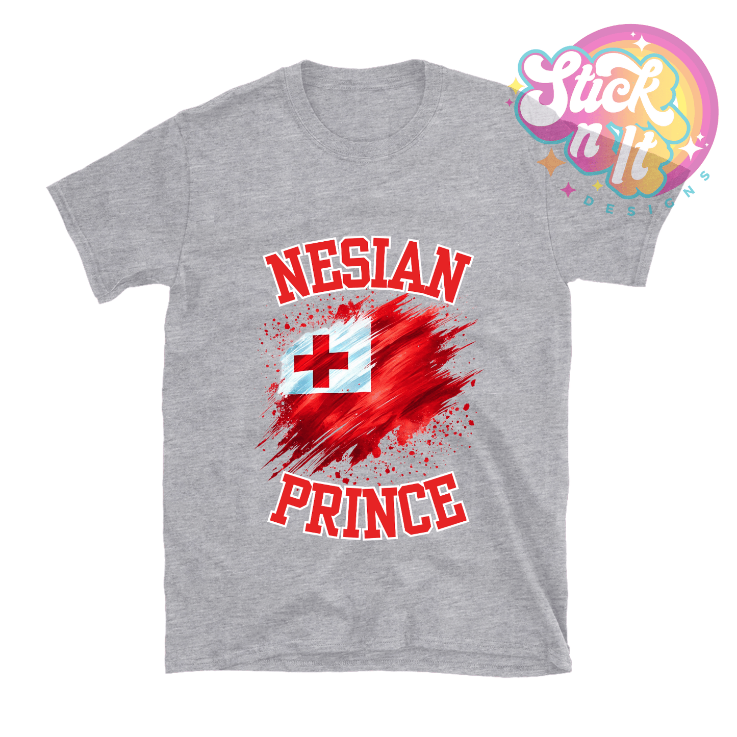 TONGA NESIAN PRINCE SHIRT - Stick N It