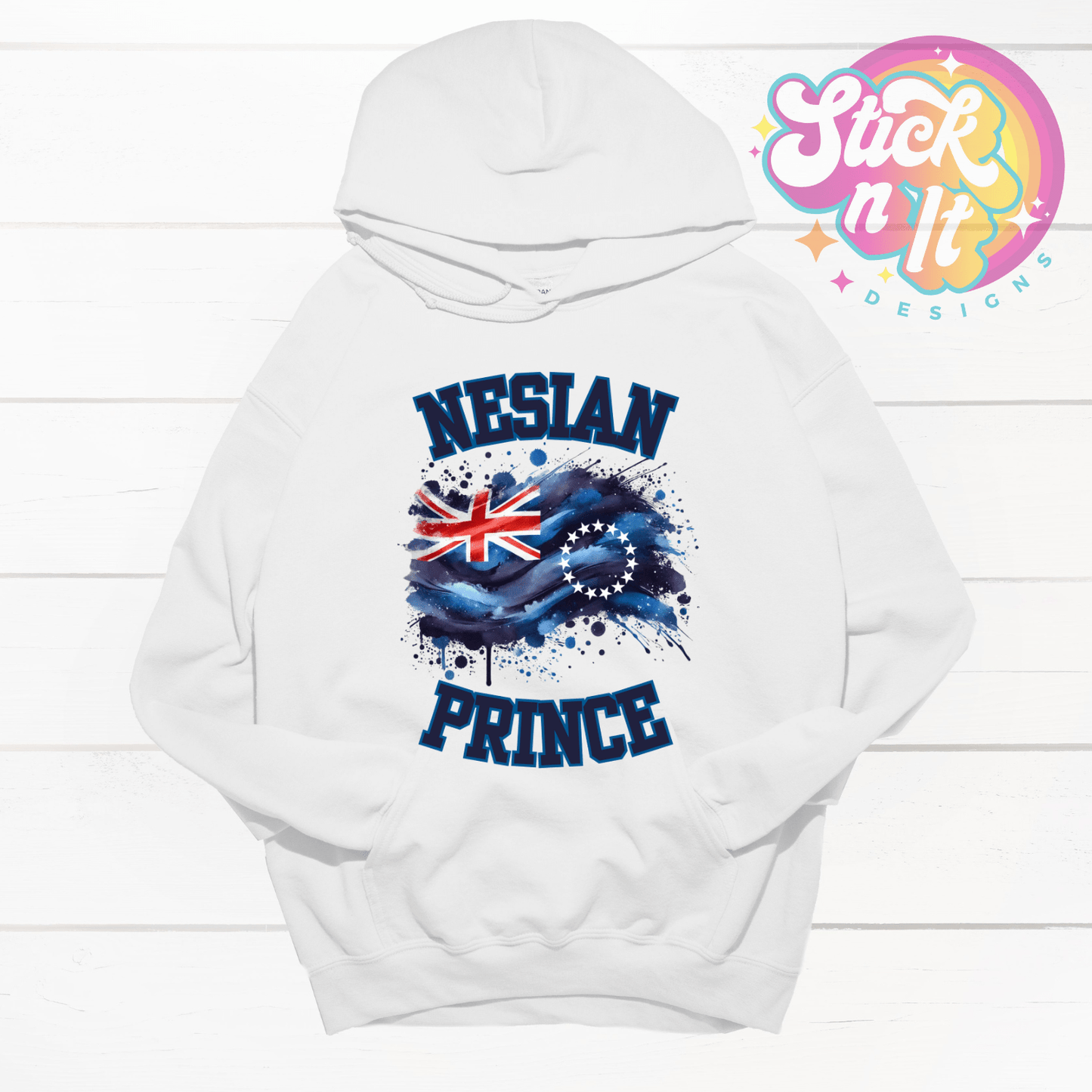 COOK ISLANDS NESIAN PRINCE HOODIE - Stick N It
