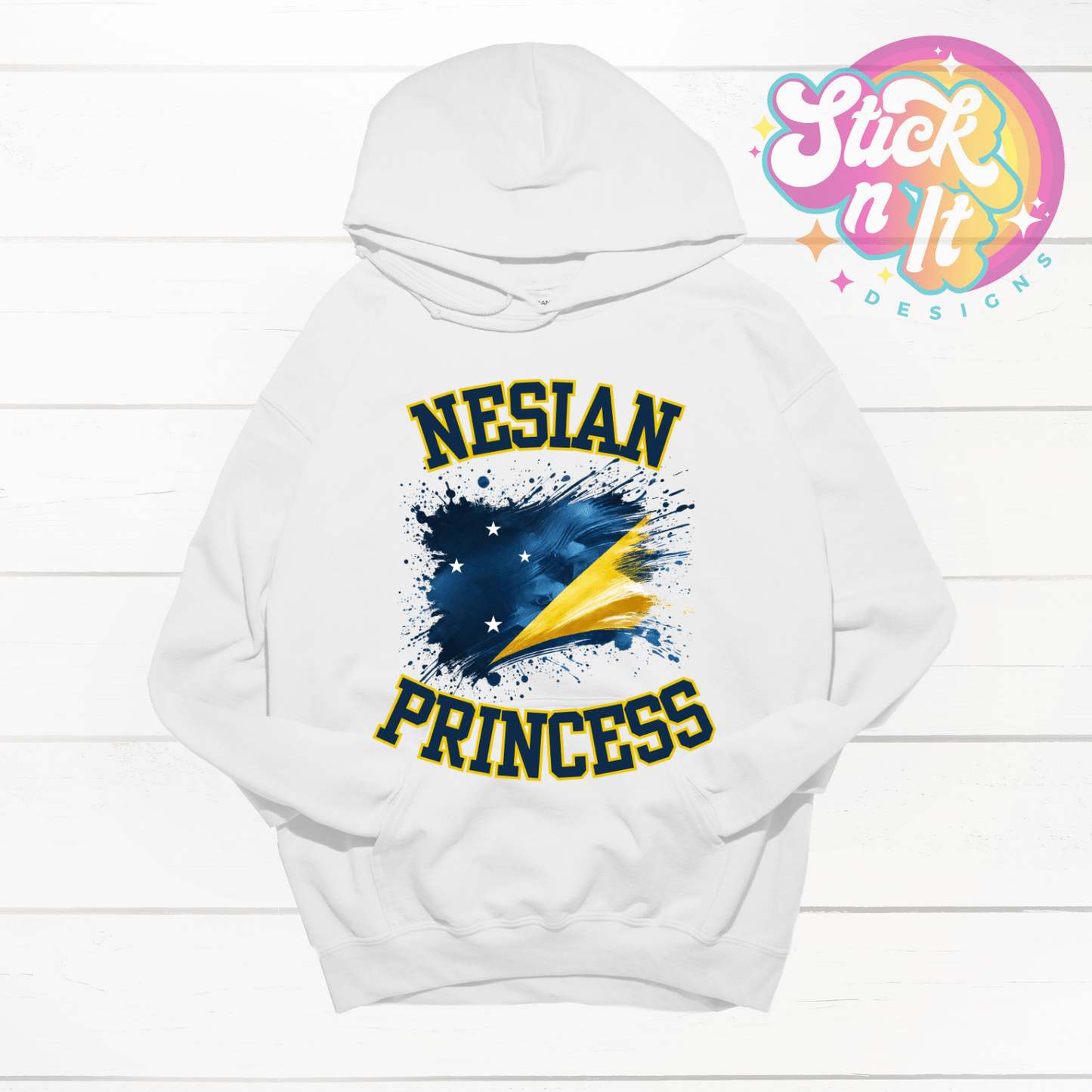 TOKELAU NESIAN PRINCESS HOODIE - Stick N It