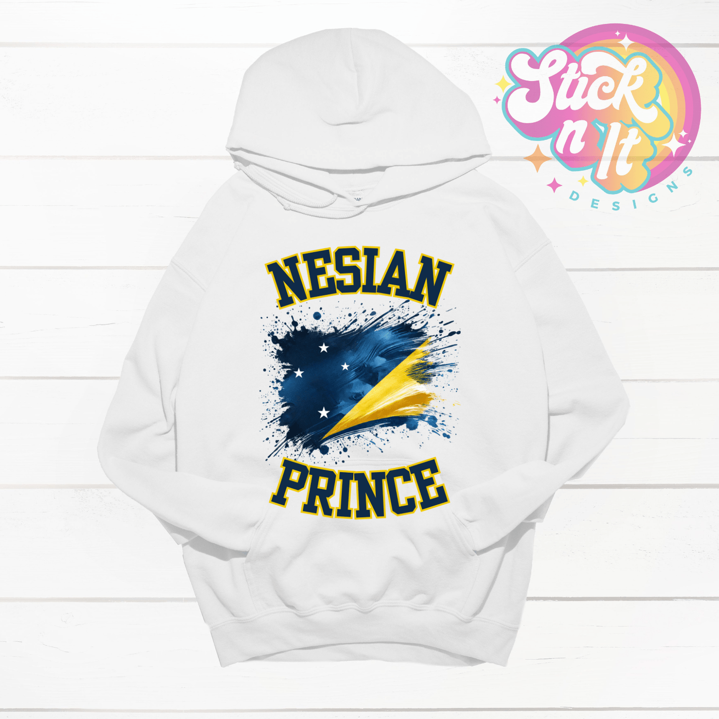 TOKELAU NESIAN PRINCE HOODIE - Stick N It